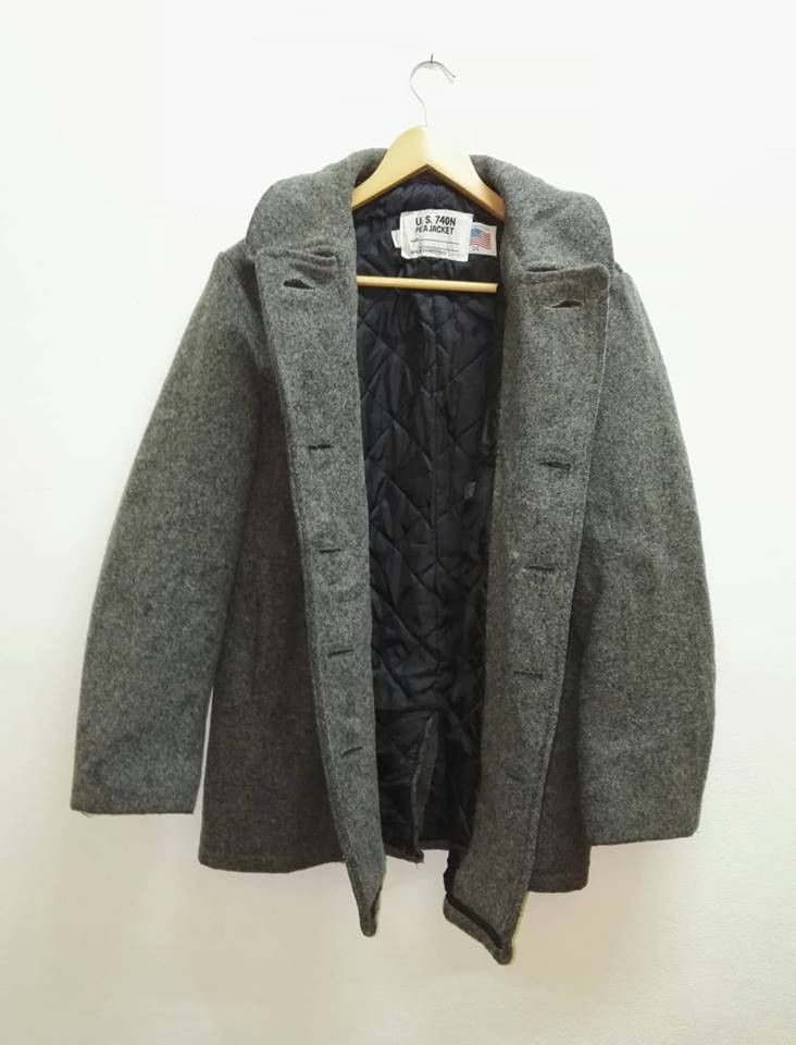 Schott Rare‼️ U.S. 740N Pea Jacket By Schott Size 34 Made in Usa Size US S / EU 44-46 / 1 - 2 Thumbnail