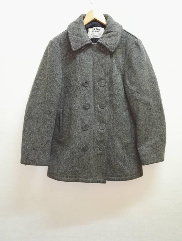 Schott Rare‼️ U.S. 740N Pea Jacket By Schott Size 34 Made in Usa Size US S / EU 44-46 / 1 - 1 Thumbnail