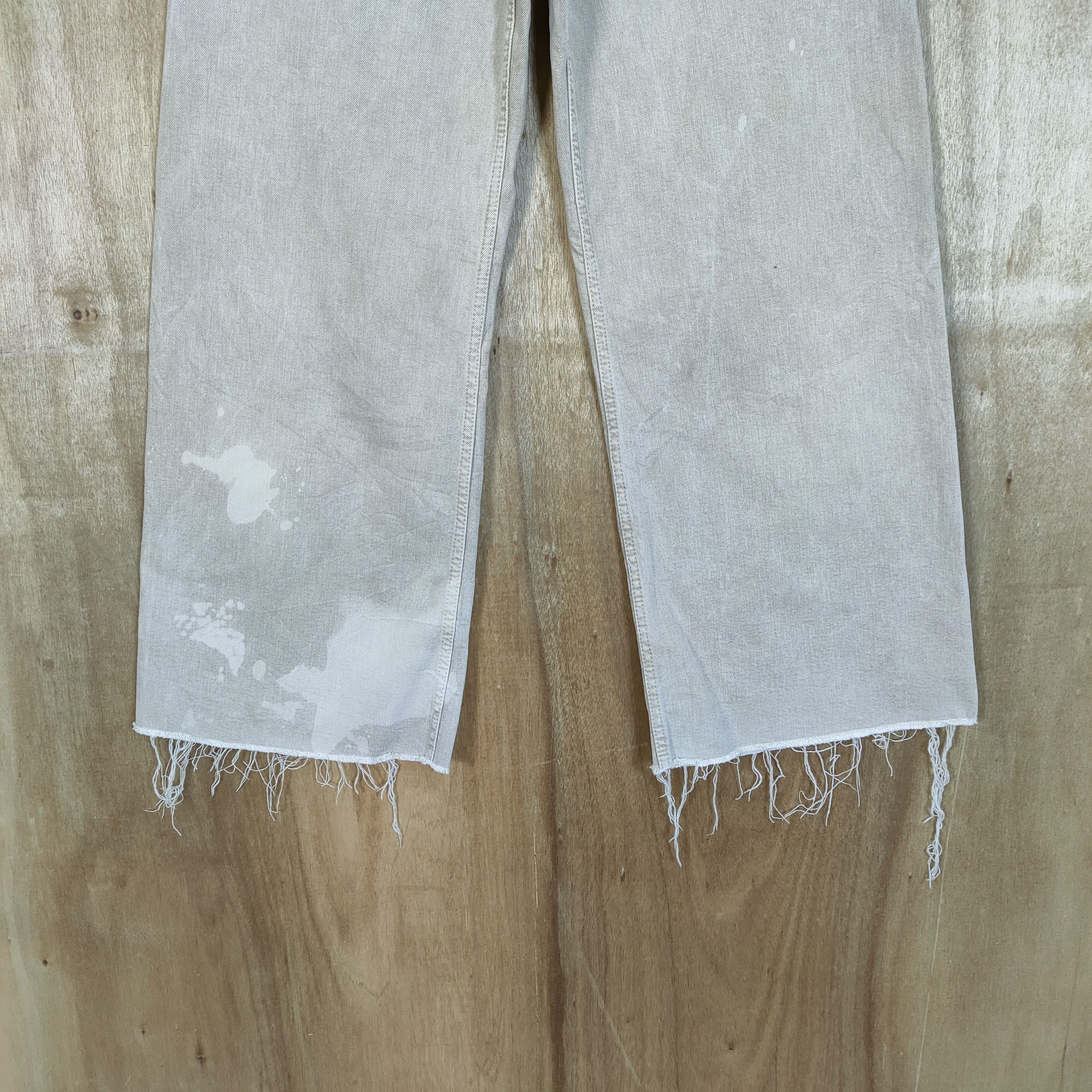 Japanese Brand VINTAGE JAPANESE BRAND FADED BROWN FLARE PANTS Size US 30 / EU 46 - 3 Thumbnail