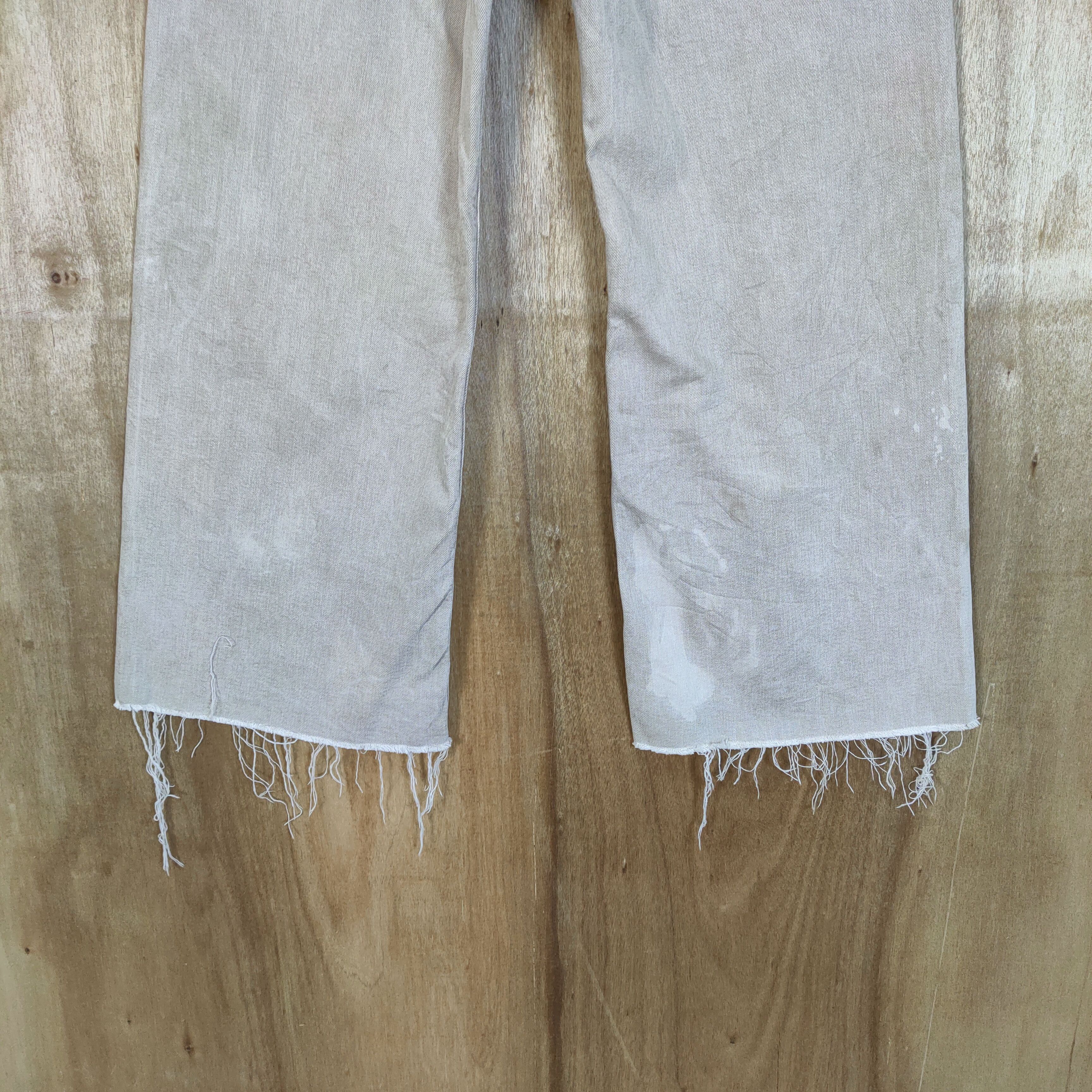 Japanese Brand VINTAGE JAPANESE BRAND FADED BROWN FLARE PANTS Size US 30 / EU 46 - 6 Thumbnail