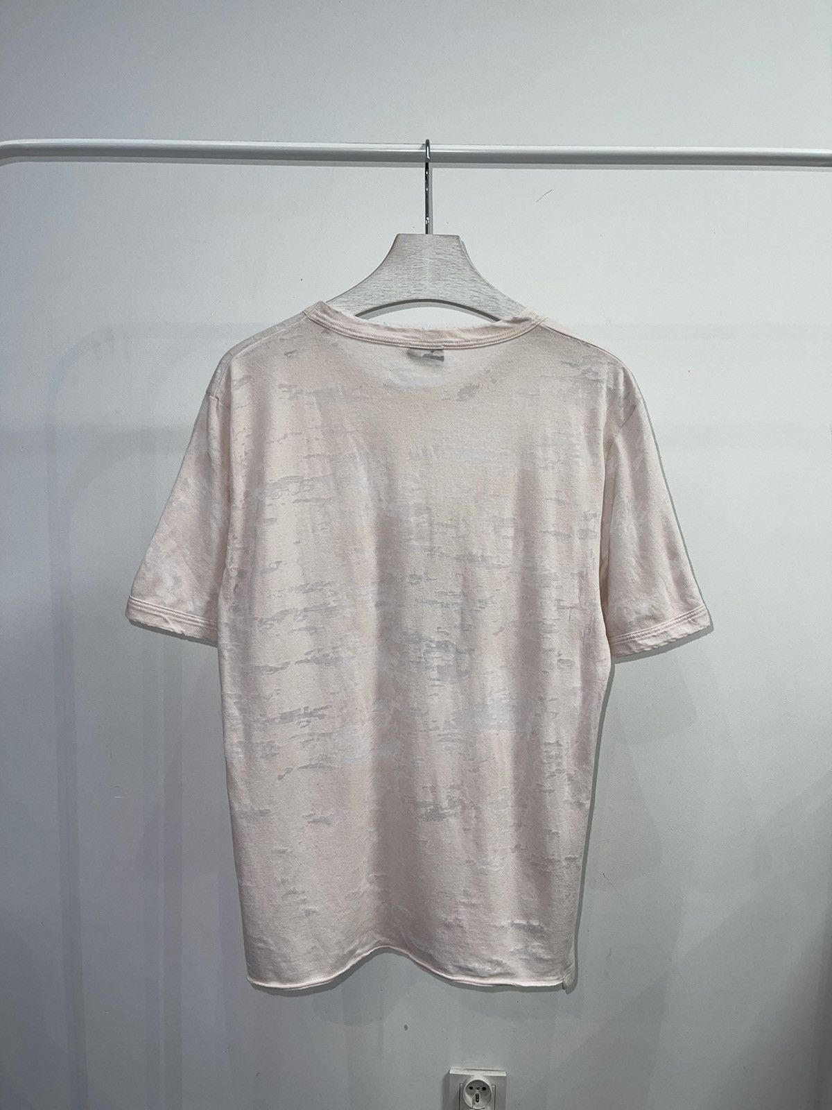 Saint Laurent Paris SS17 Saint Laurent Paris Talent Heart Baby Pink T-Shirt Size US S / EU 44-46 / 1 - 4 Thumbnail