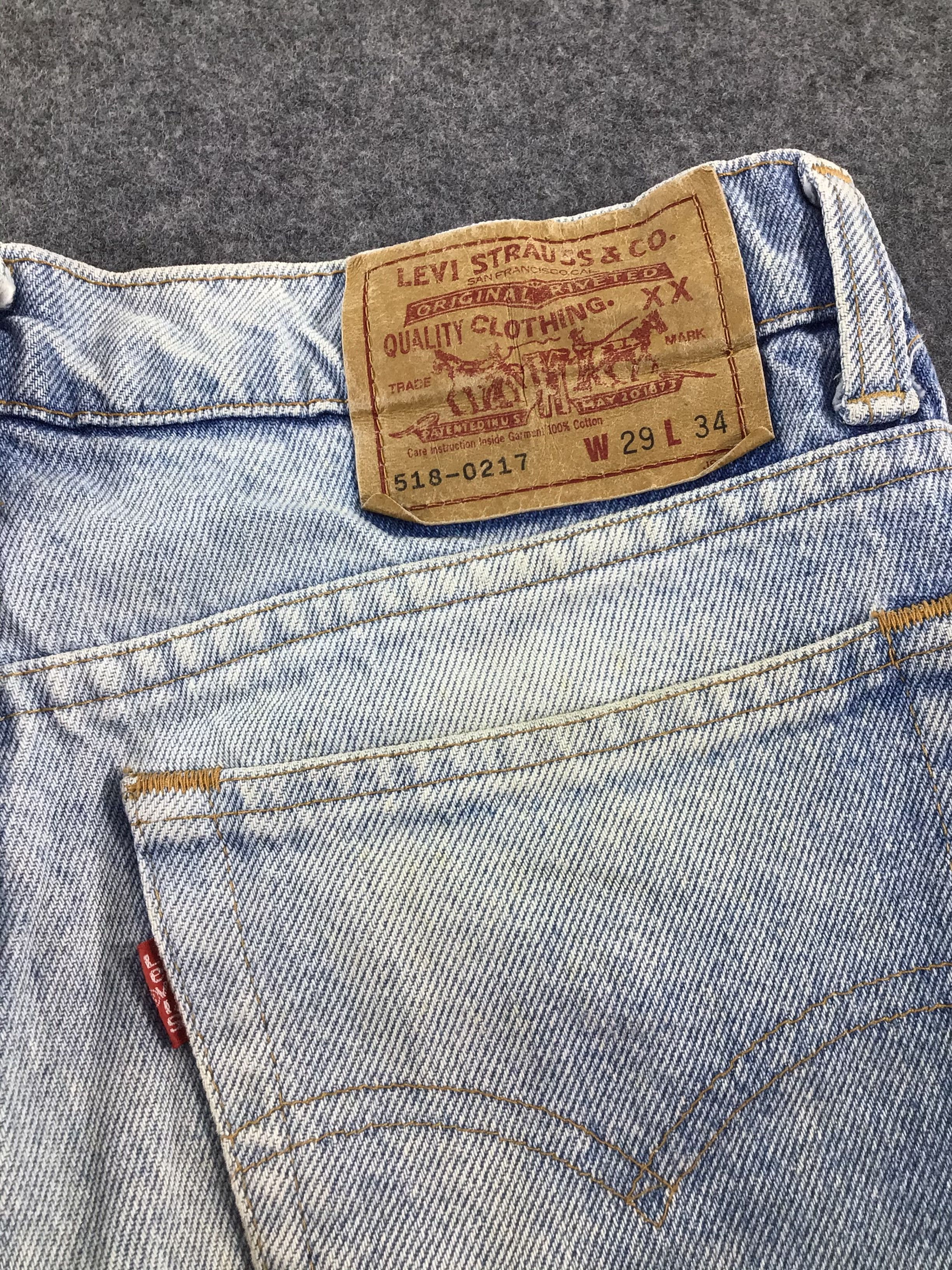 Levi's × Vintage 90s Vintage Levis 518 Jeans-JM053 Size US 28 / EU 44 - 4 Thumbnail