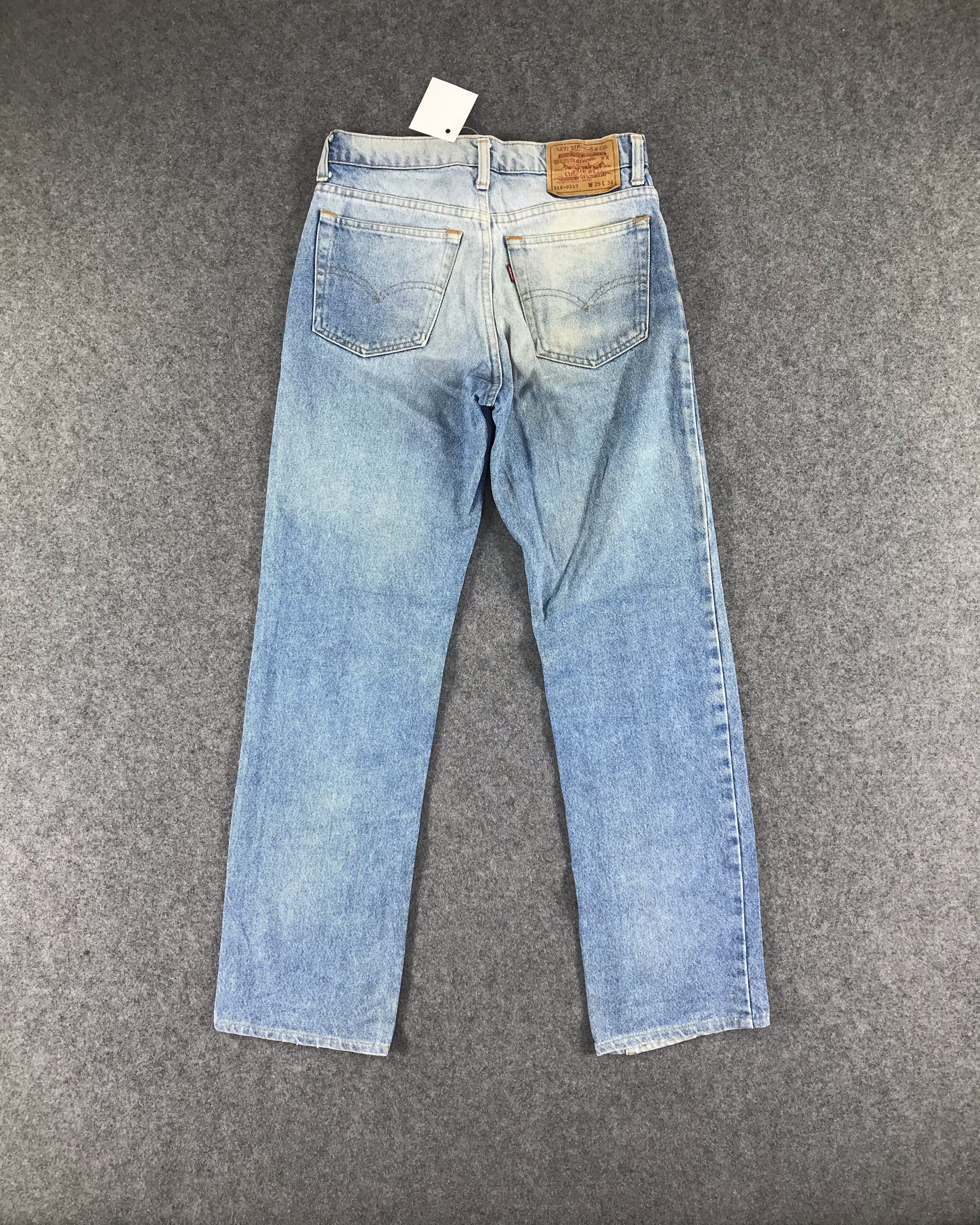 Levi's × Vintage 90s Vintage Levis 518 Jeans-JM053 Size US 28 / EU 44 - 2 Thumbnail