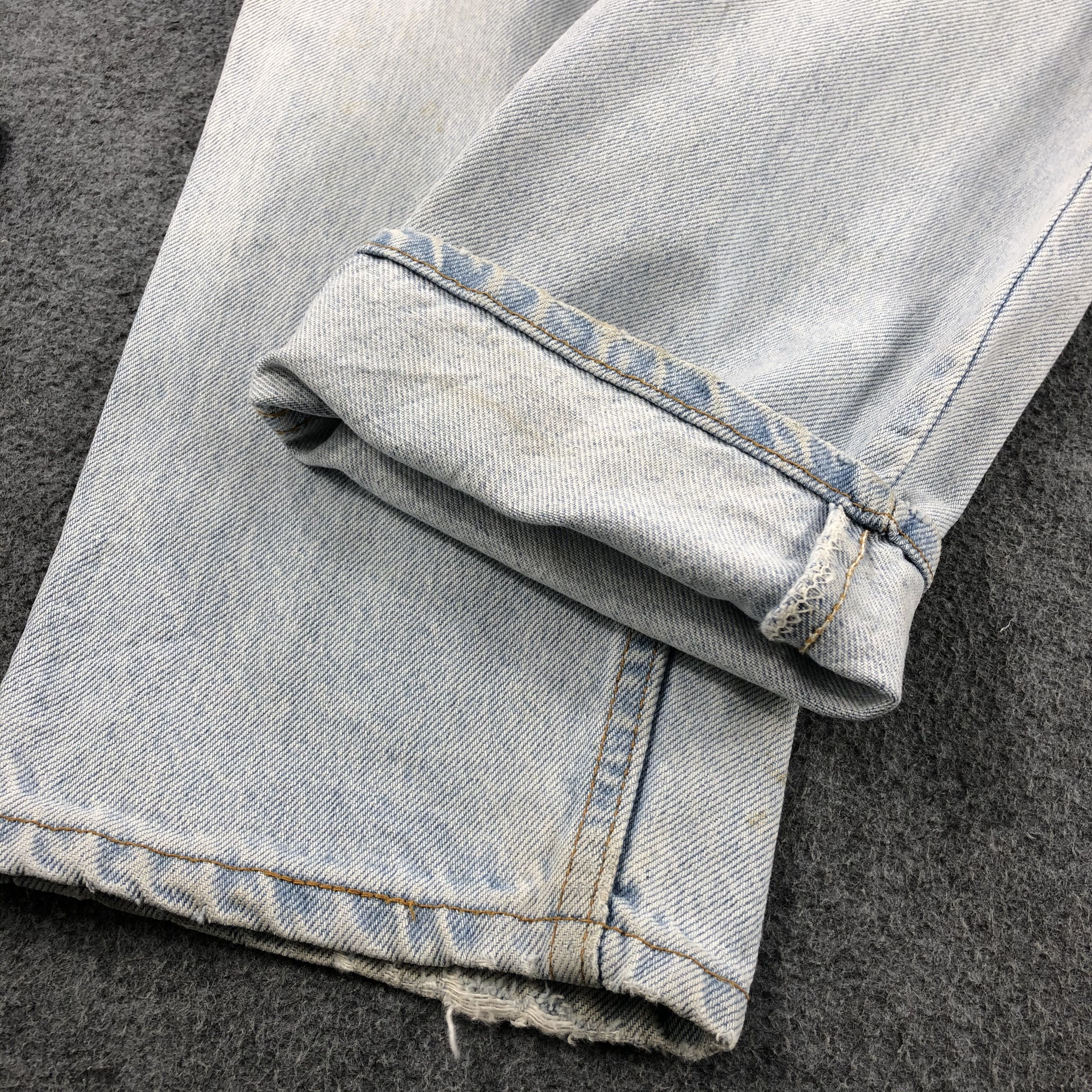 Levi's × Vintage Vintage Light Wash Levis 550 Orange Tab Jeans-JM1181 Size US 36 / EU 52 - 7 Thumbnail