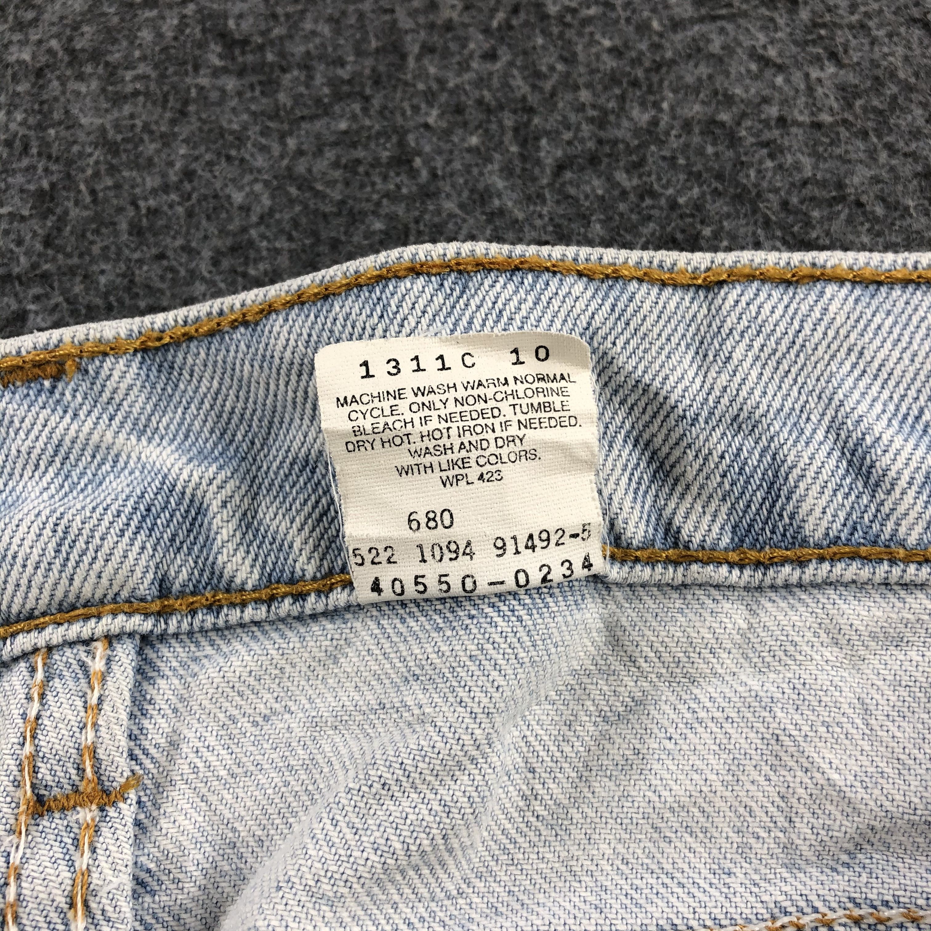 Levi's × Vintage Vintage Light Wash Levis 550 Orange Tab Jeans-JM1181 Size US 36 / EU 52 - 11 Thumbnail