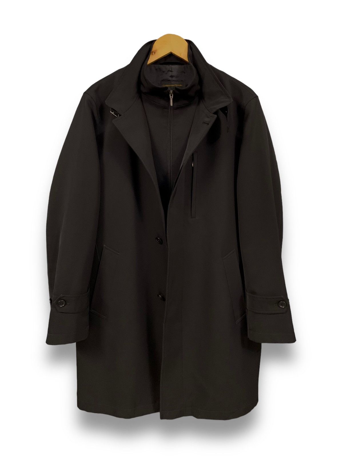 Seditionaries Japanese Brand Christian Orani Buckle Collar Long Coat Size US L / EU 52-54 / 3 - 1 Thumbnail