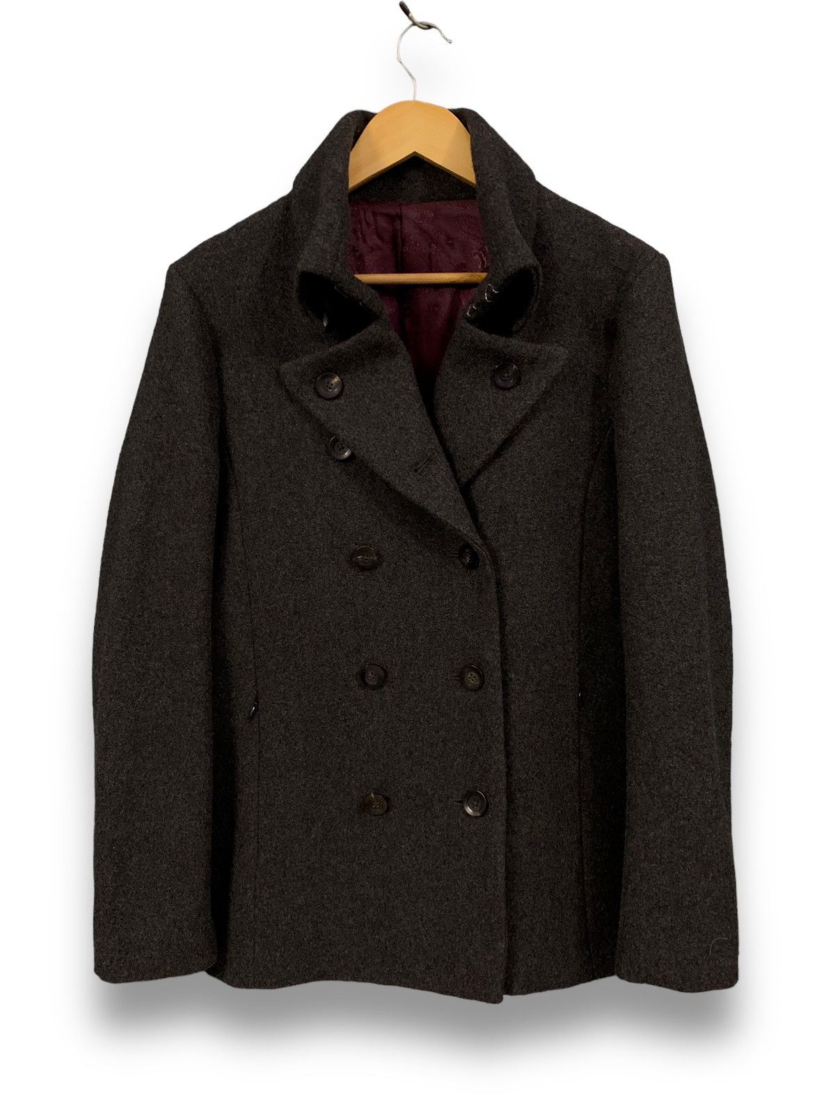 14th Addiction Japanese Brand NO ID Wool Melton Punk Style Jacket Size US M / EU 48-50 / 2 - 1 Thumbnail