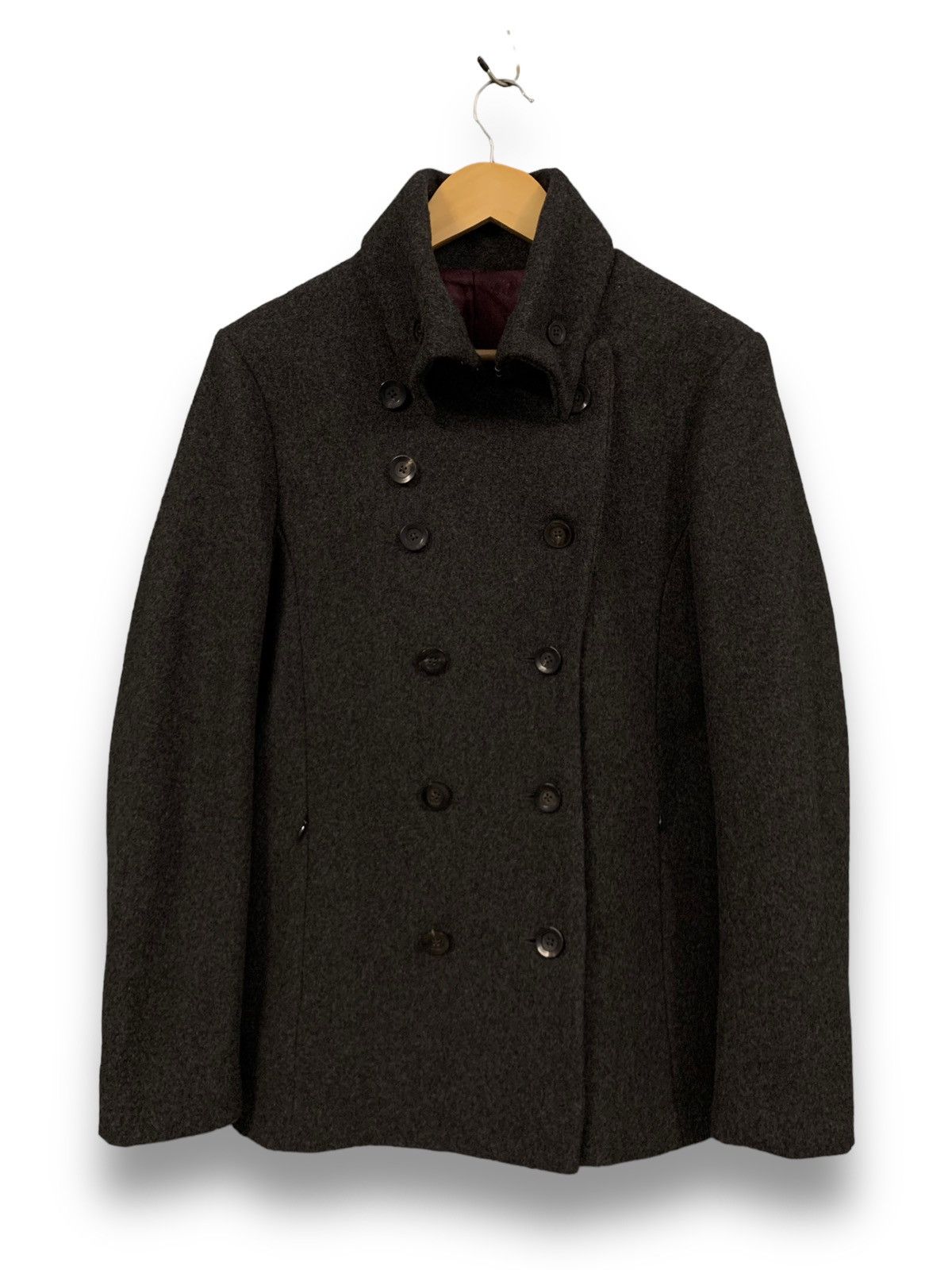 14th Addiction Japanese Brand NO ID Wool Melton Punk Style Jacket Size US M / EU 48-50 / 2 - 2 Thumbnail