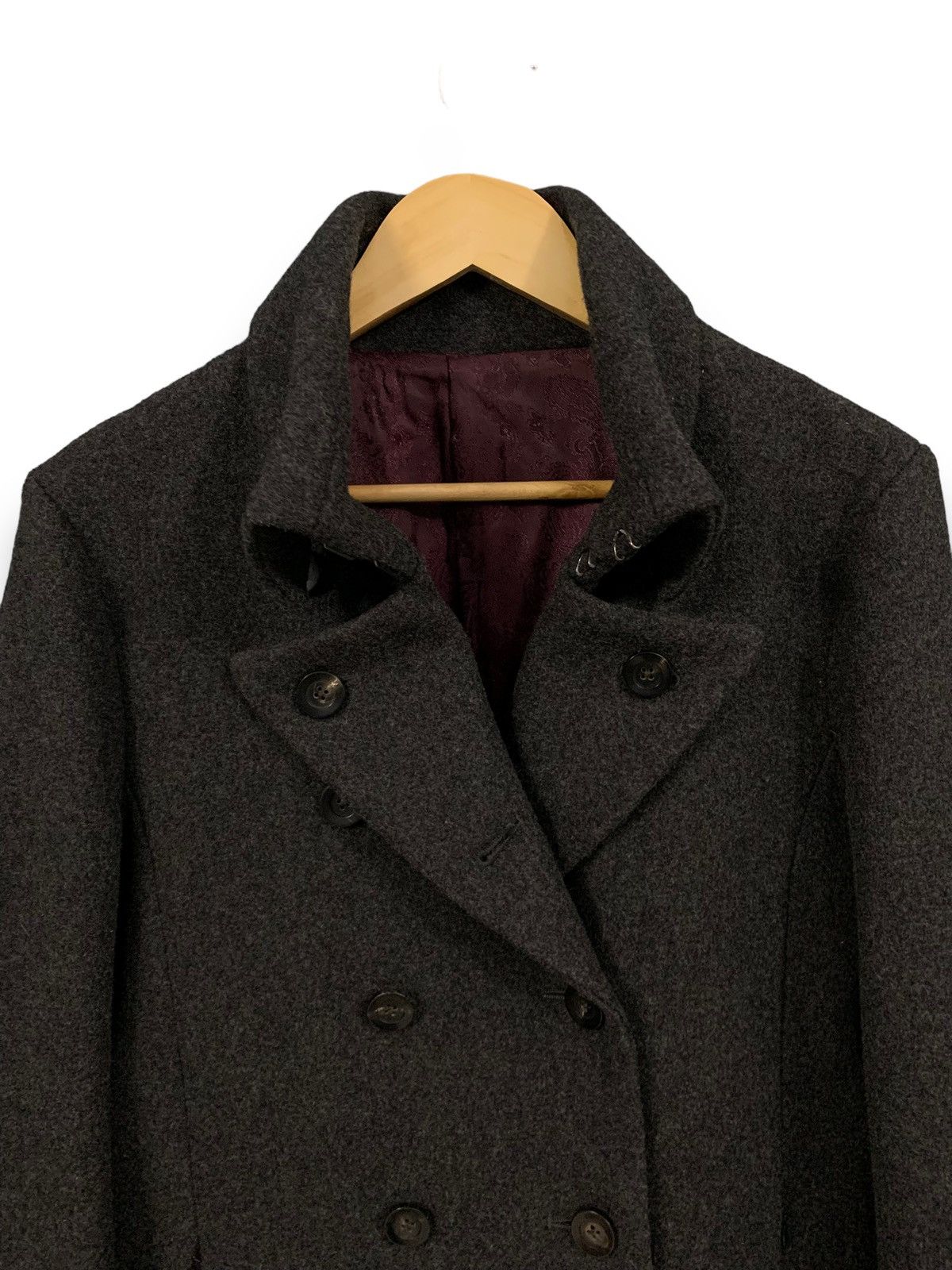 14th Addiction Japanese Brand NO ID Wool Melton Punk Style Jacket Size US M / EU 48-50 / 2 - 4 Thumbnail