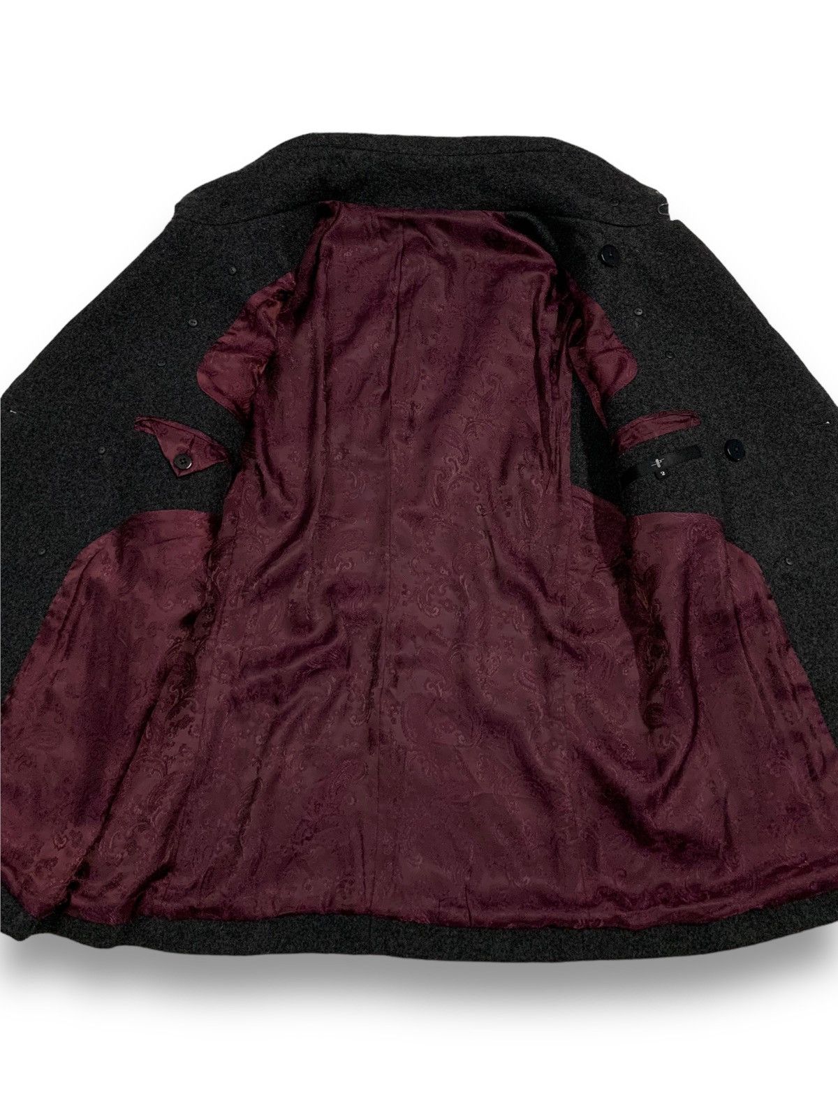 14th Addiction Japanese Brand NO ID Wool Melton Punk Style Jacket Size US M / EU 48-50 / 2 - 17 Thumbnail