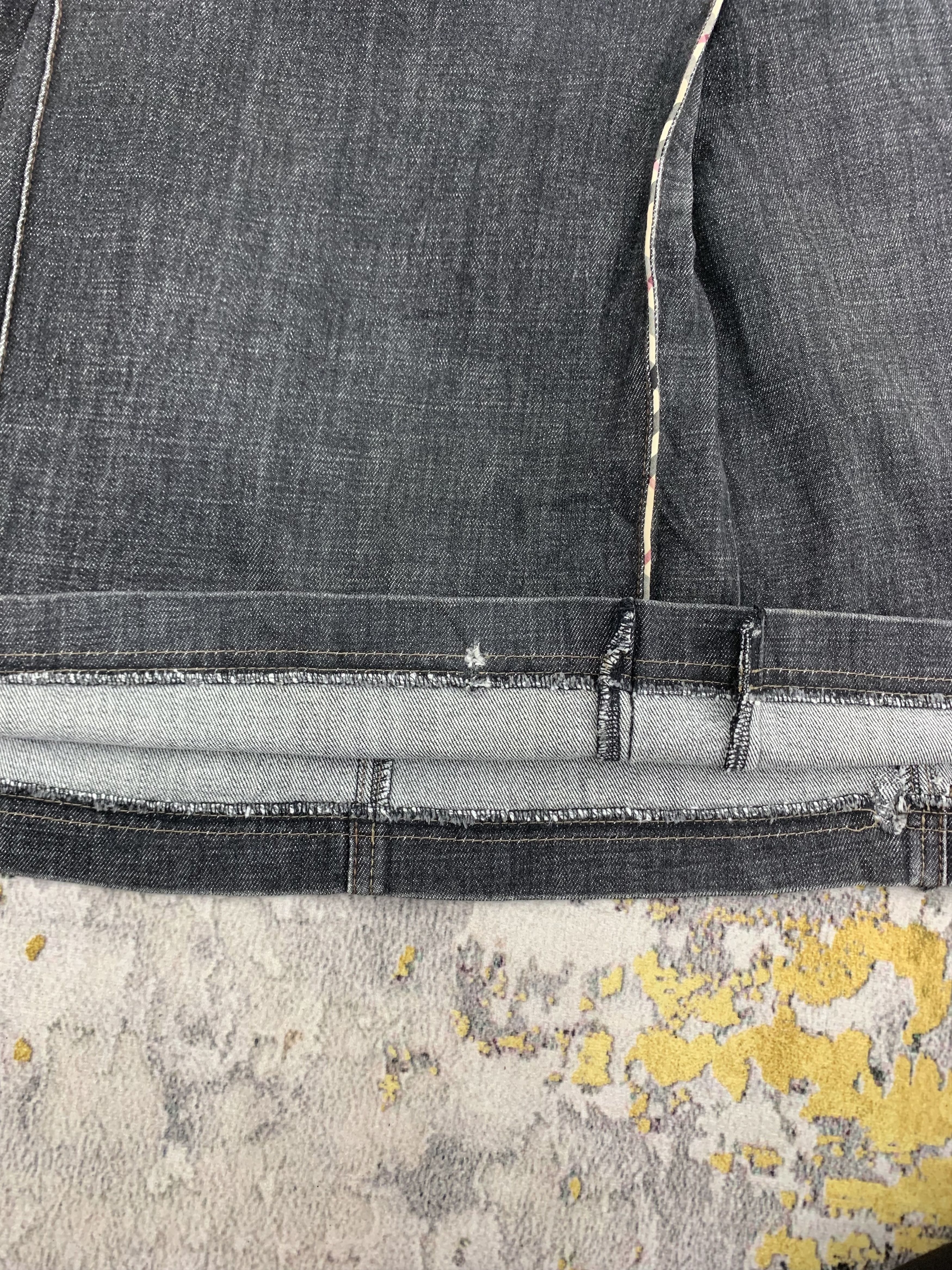 Burberry Burberry Denim Skirt 31x15 Size 31" - 10 Thumbnail