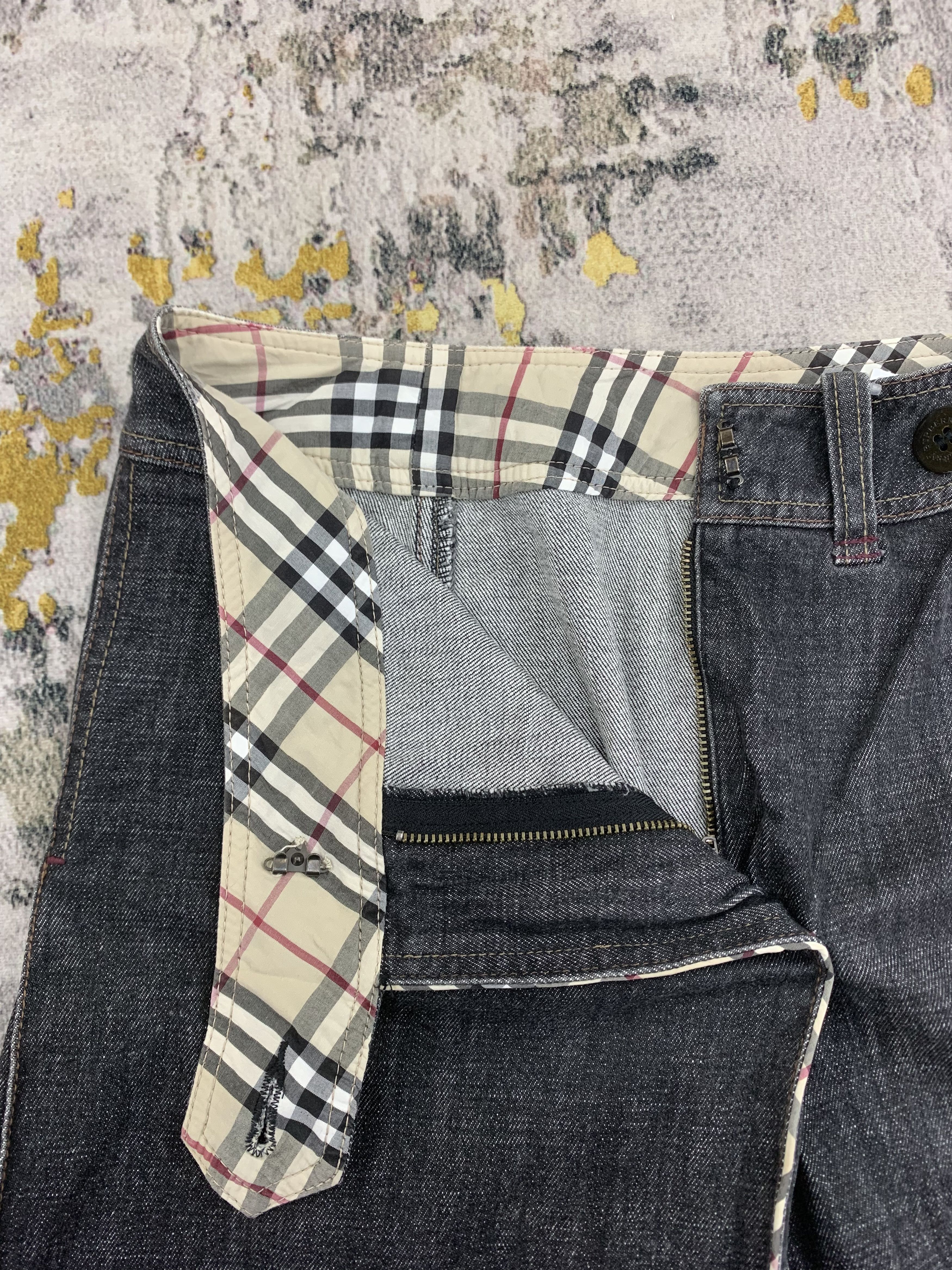 Burberry Burberry Denim Skirt 31x15 Size 31" - 3 Thumbnail