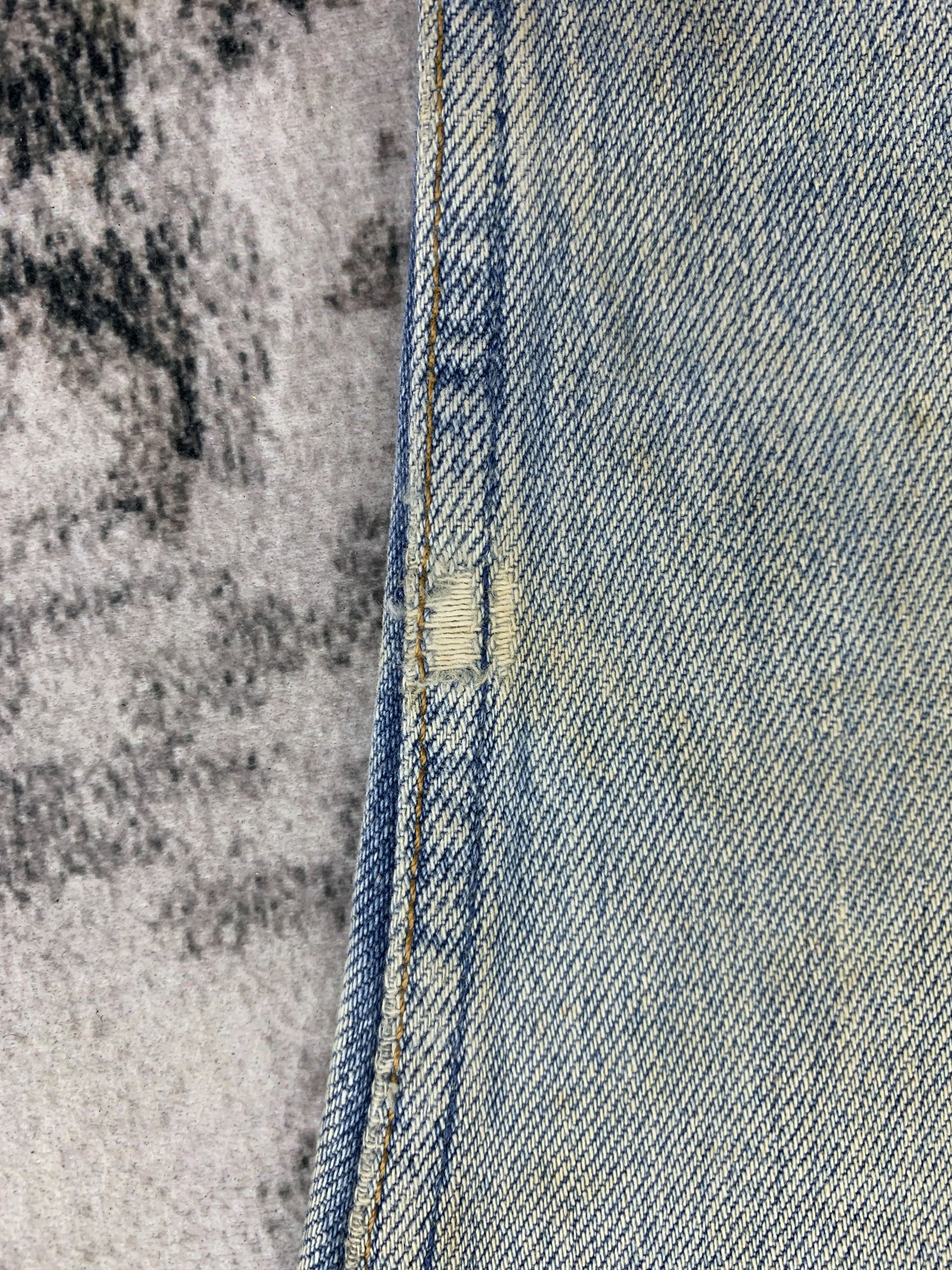 Levi's Vintage Levi's 501 Denim 30x30.5 Distressed Faded Dirty Size 30" / US 8 / IT 44 - 6 Thumbnail