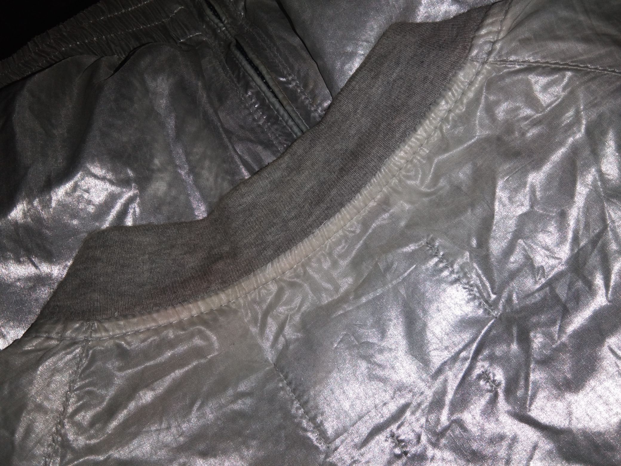 Alexander McQueen 2005-2010 Alexander McQueen Chrome Jacket / Windbreaker Size US M / EU 48-50 / 2 - 4 Thumbnail