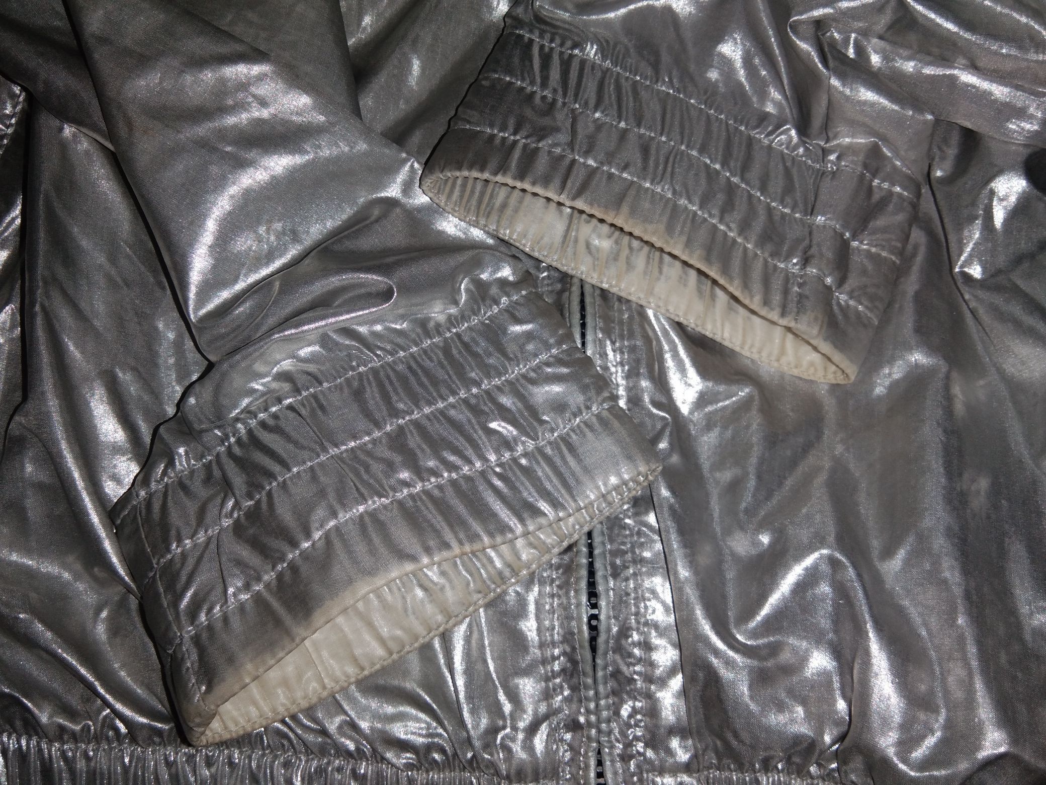 Alexander McQueen 2005-2010 Alexander McQueen Chrome Jacket / Windbreaker Size US M / EU 48-50 / 2 - 5 Thumbnail