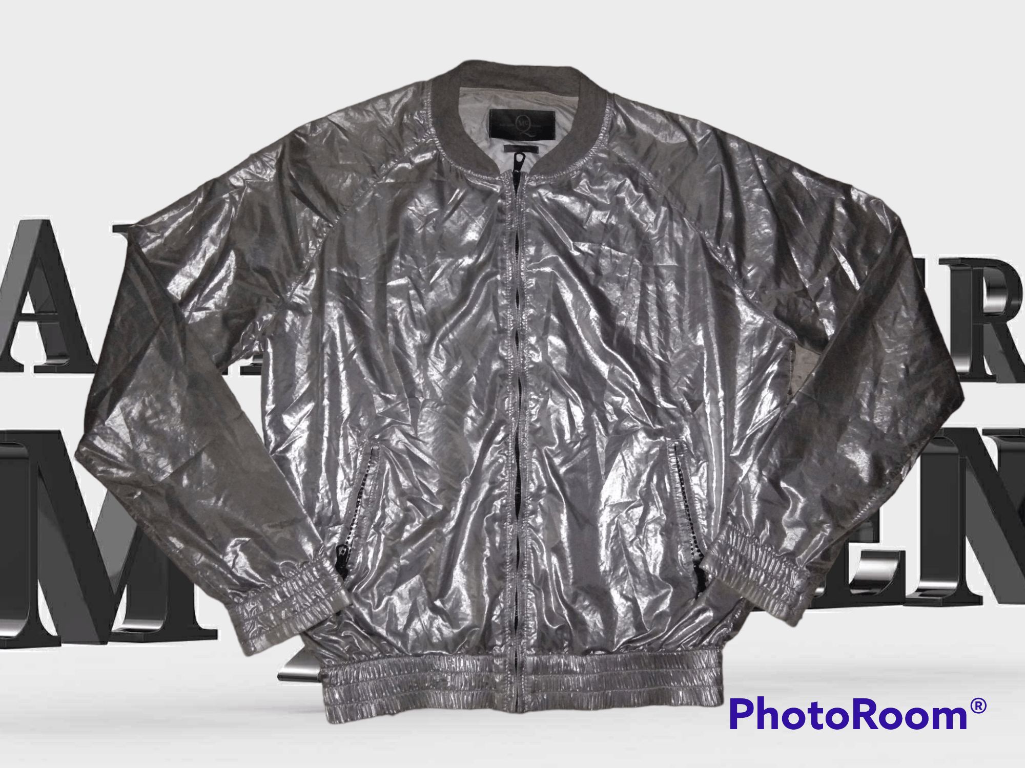 Alexander McQueen 2005-2010 Alexander McQueen Chrome Jacket / Windbreaker Size US M / EU 48-50 / 2 - 1 Thumbnail