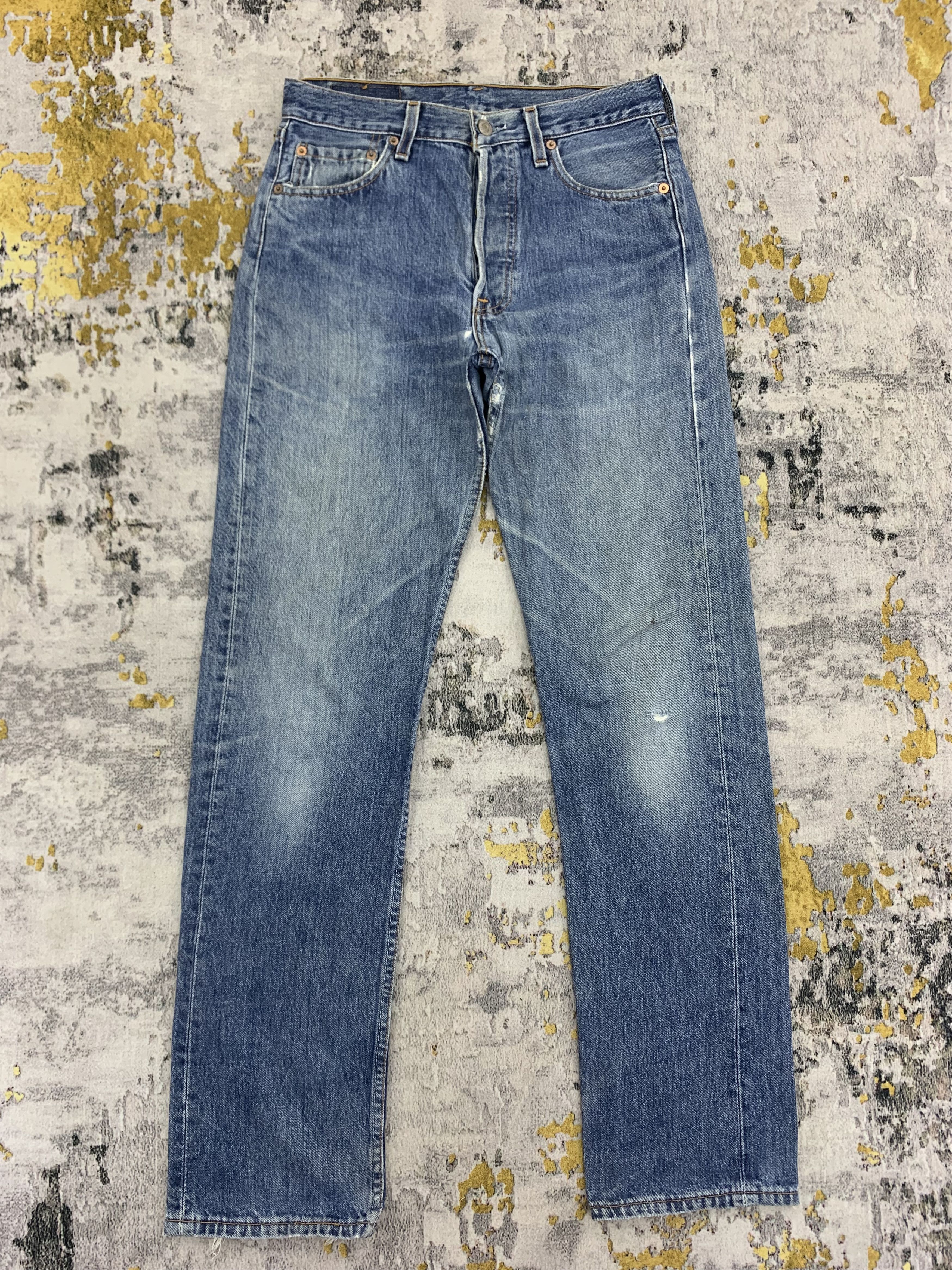 Levi's Vintage Levi's 501 Denim 29x32.5 Distressed Faded Size US 29 - 1 Thumbnail
