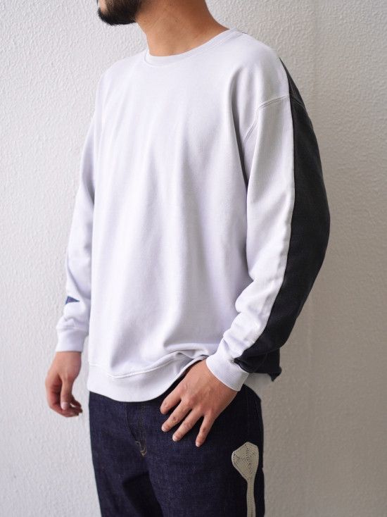 Kapital KAPITAL BONE 2tone remake big sweatshirt black natural new Size US L / EU 52-54 / 3 - 4 Thumbnail