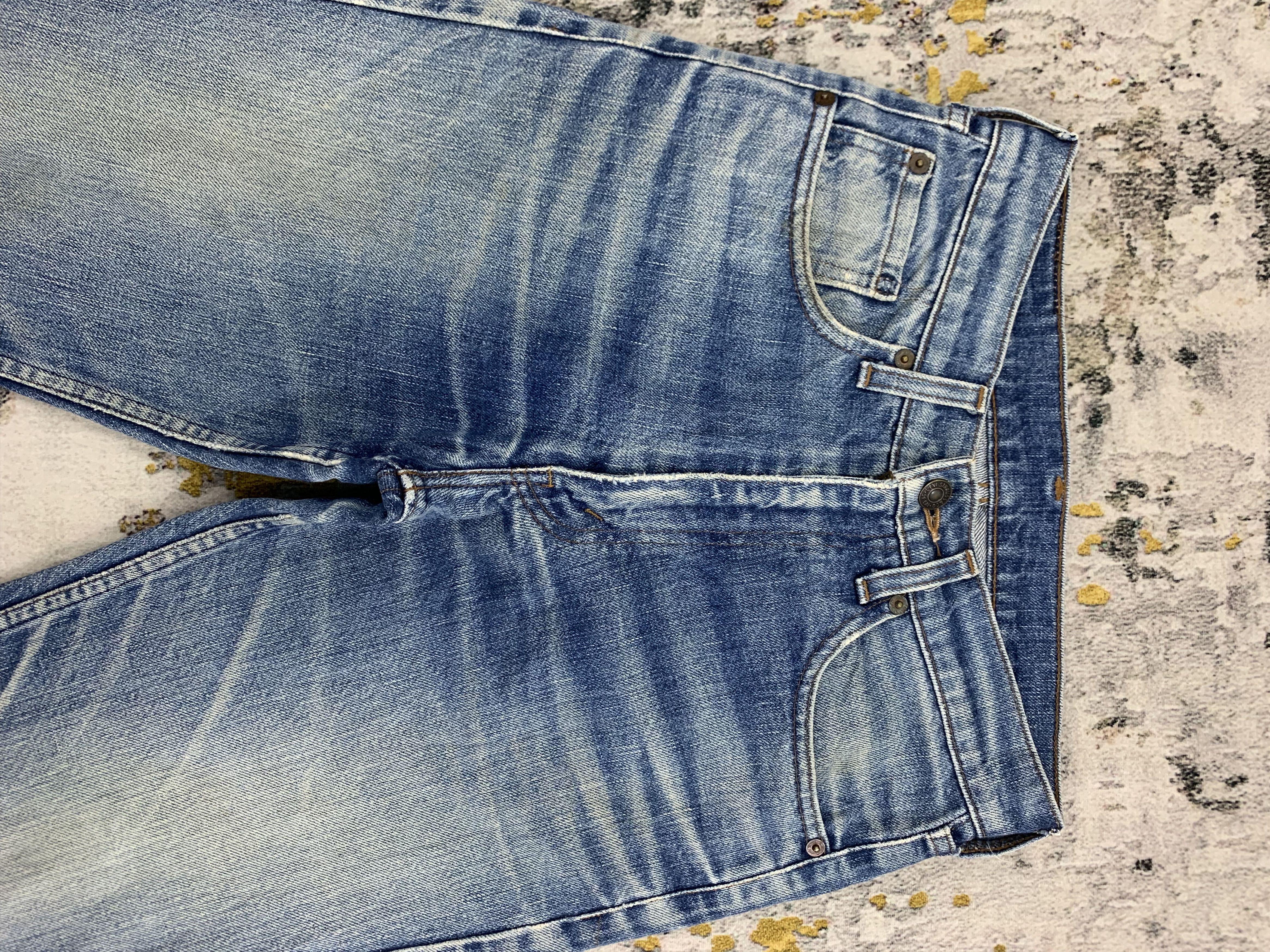 Levi's Vintage Levi's Denim 26x31 Distressed Faded Size US 26 / EU 42 - 2 Thumbnail
