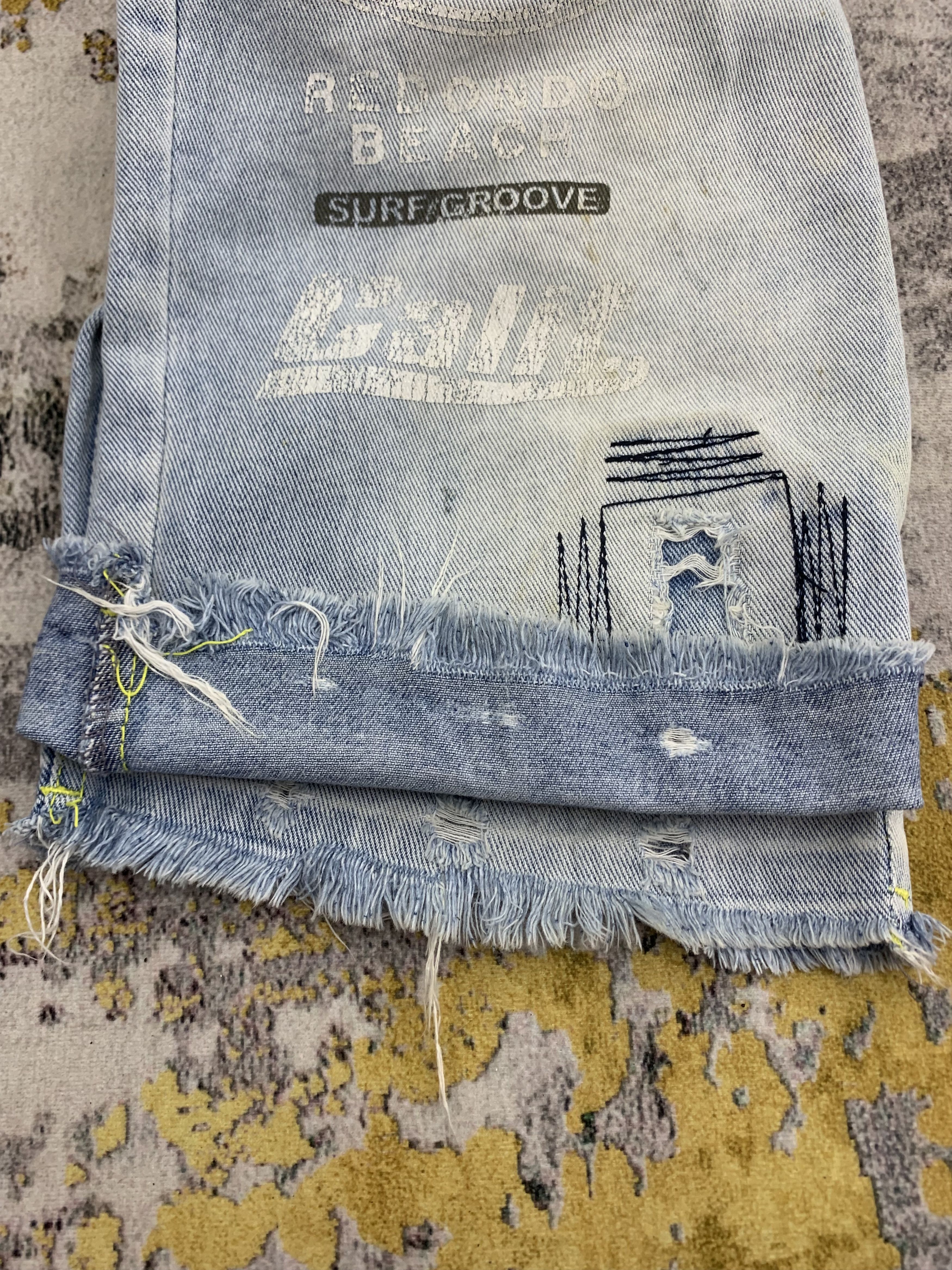Body Glove Vintage Body Glove Short Pants Denim 30x12.5 Size US 30 / EU 46 - 12 Thumbnail