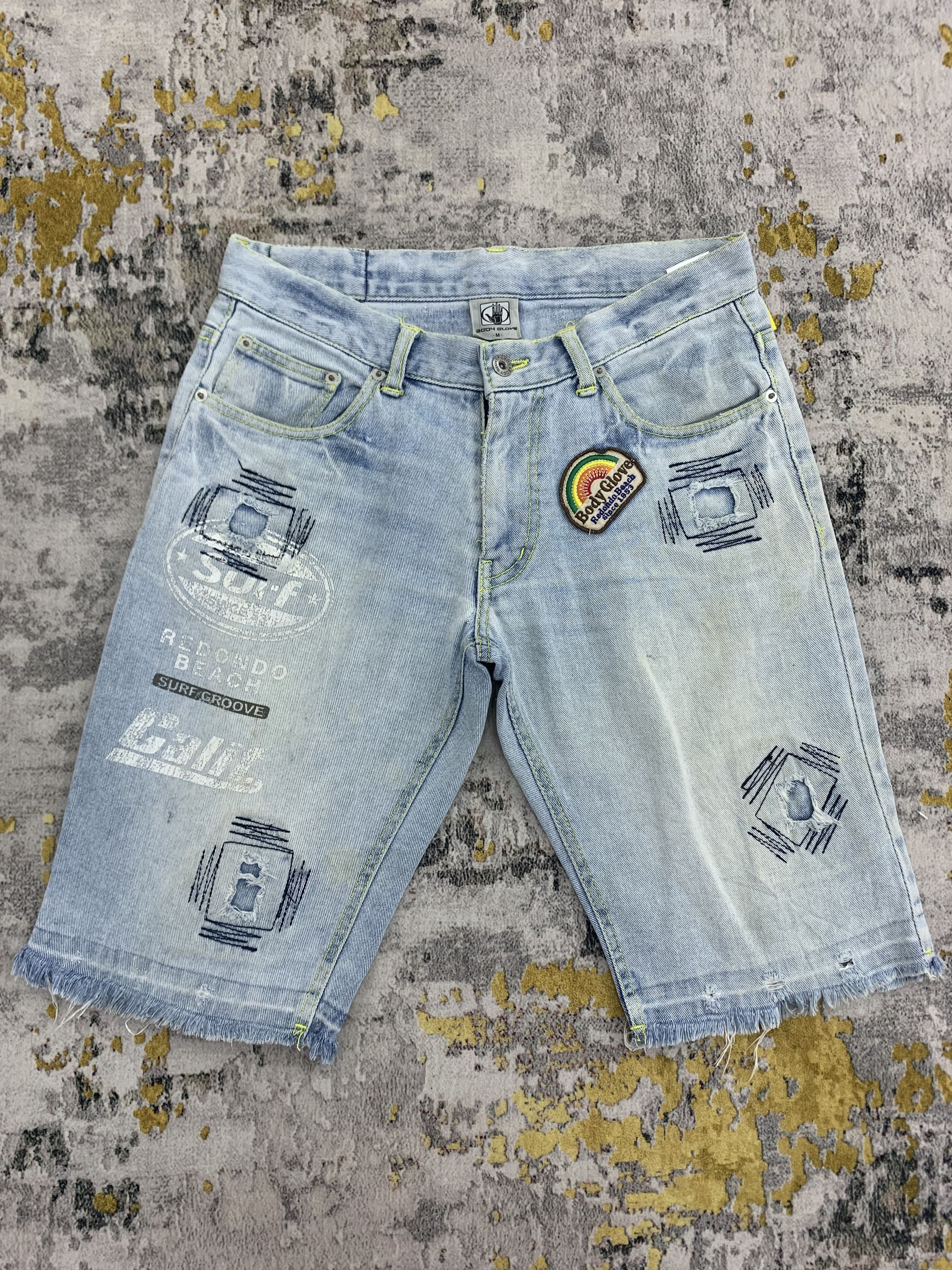 Body Glove Vintage Body Glove Short Pants Denim 30x12.5 Size US 30 / EU 46 - 1 Thumbnail