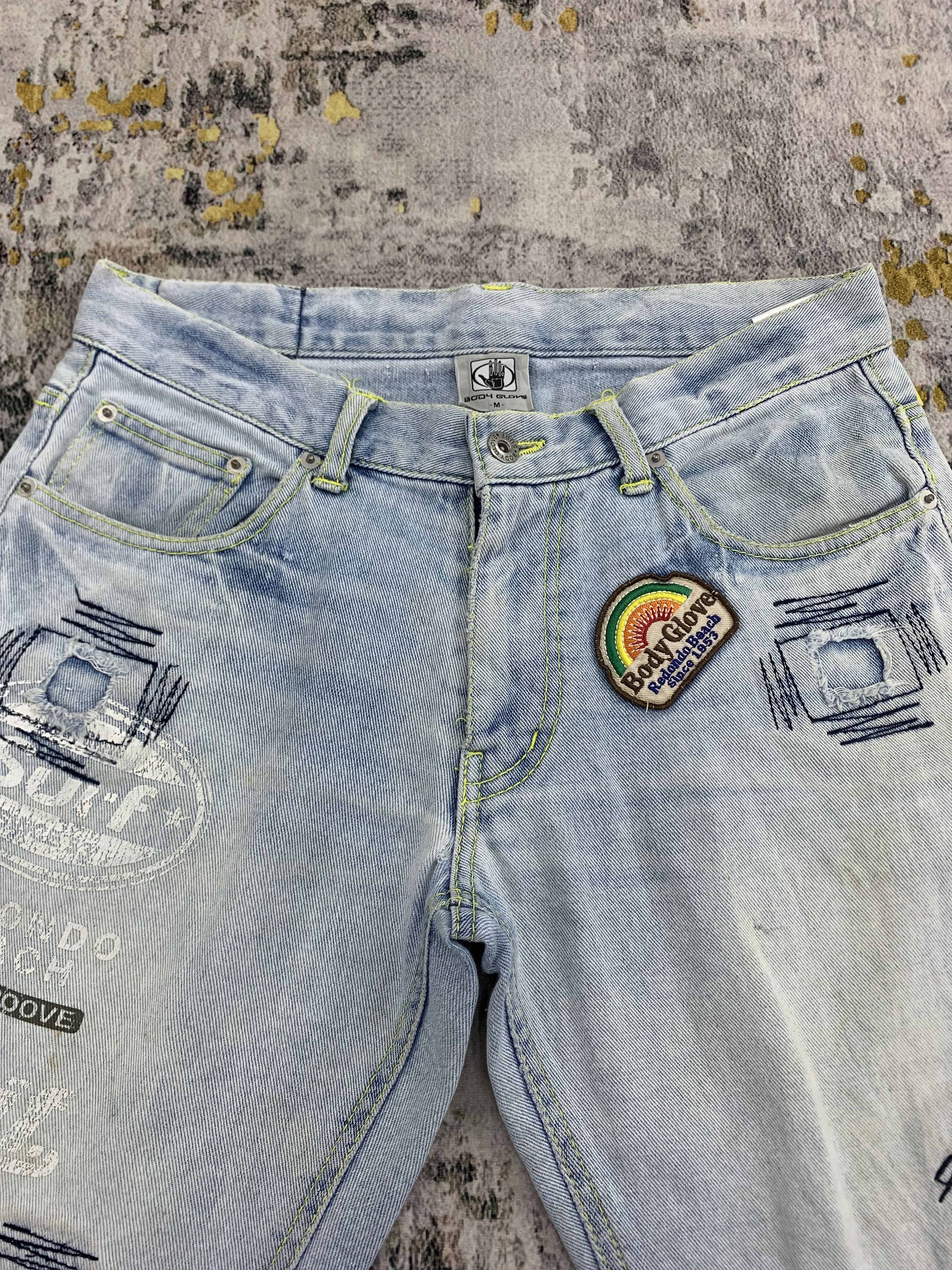 Body Glove Vintage Body Glove Short Pants Denim 30x12.5 Size US 30 / EU 46 - 2 Thumbnail