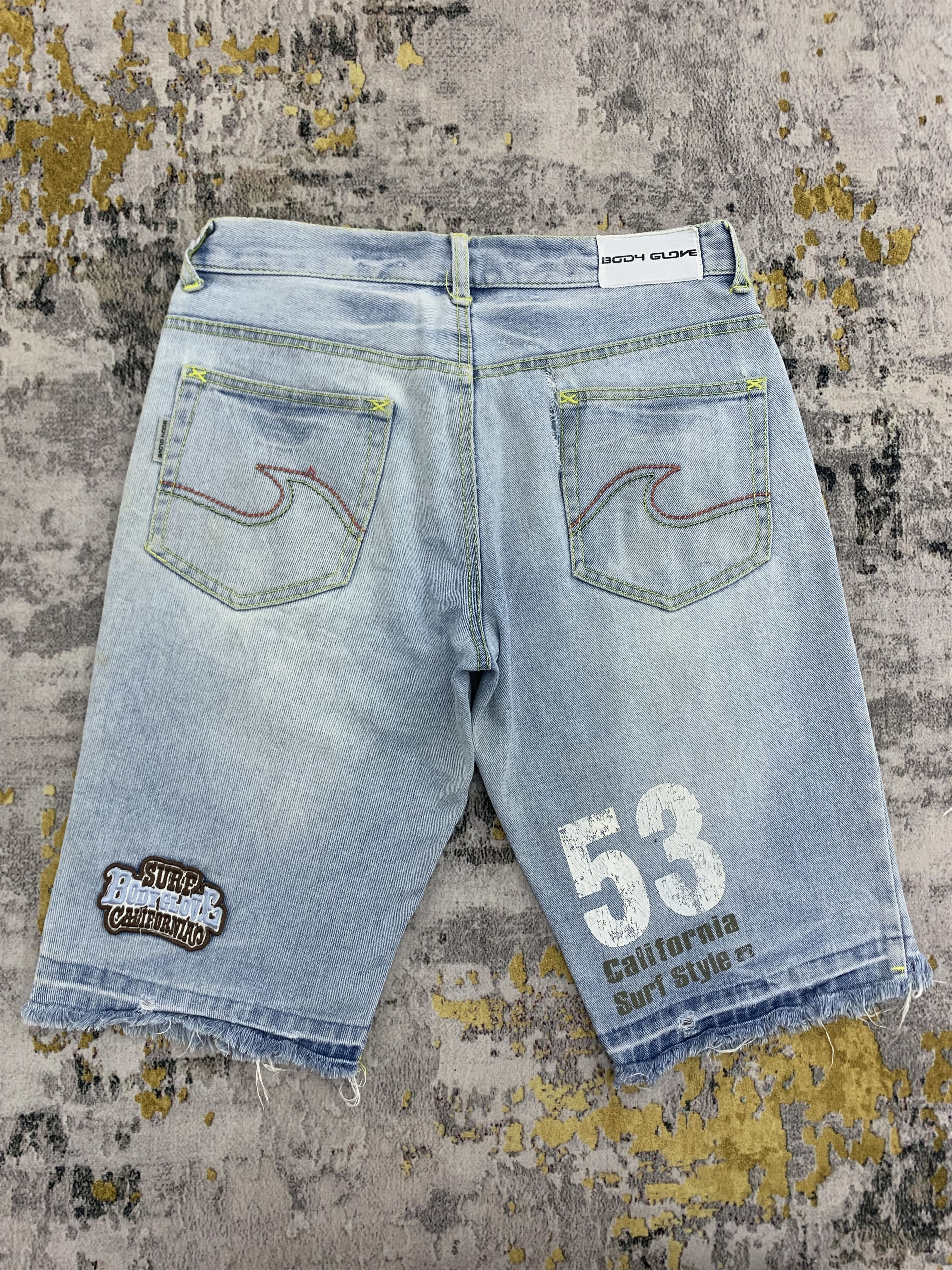 Body Glove Vintage Body Glove Short Pants Denim 30x12.5 Size US 30 / EU 46 - 4 Thumbnail