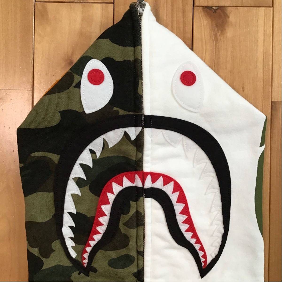 Bape × Big Sean BAPE × Big sean shark full zip hoodie a bathing ape Size US M / EU 48-50 / 2 - 4 Thumbnail