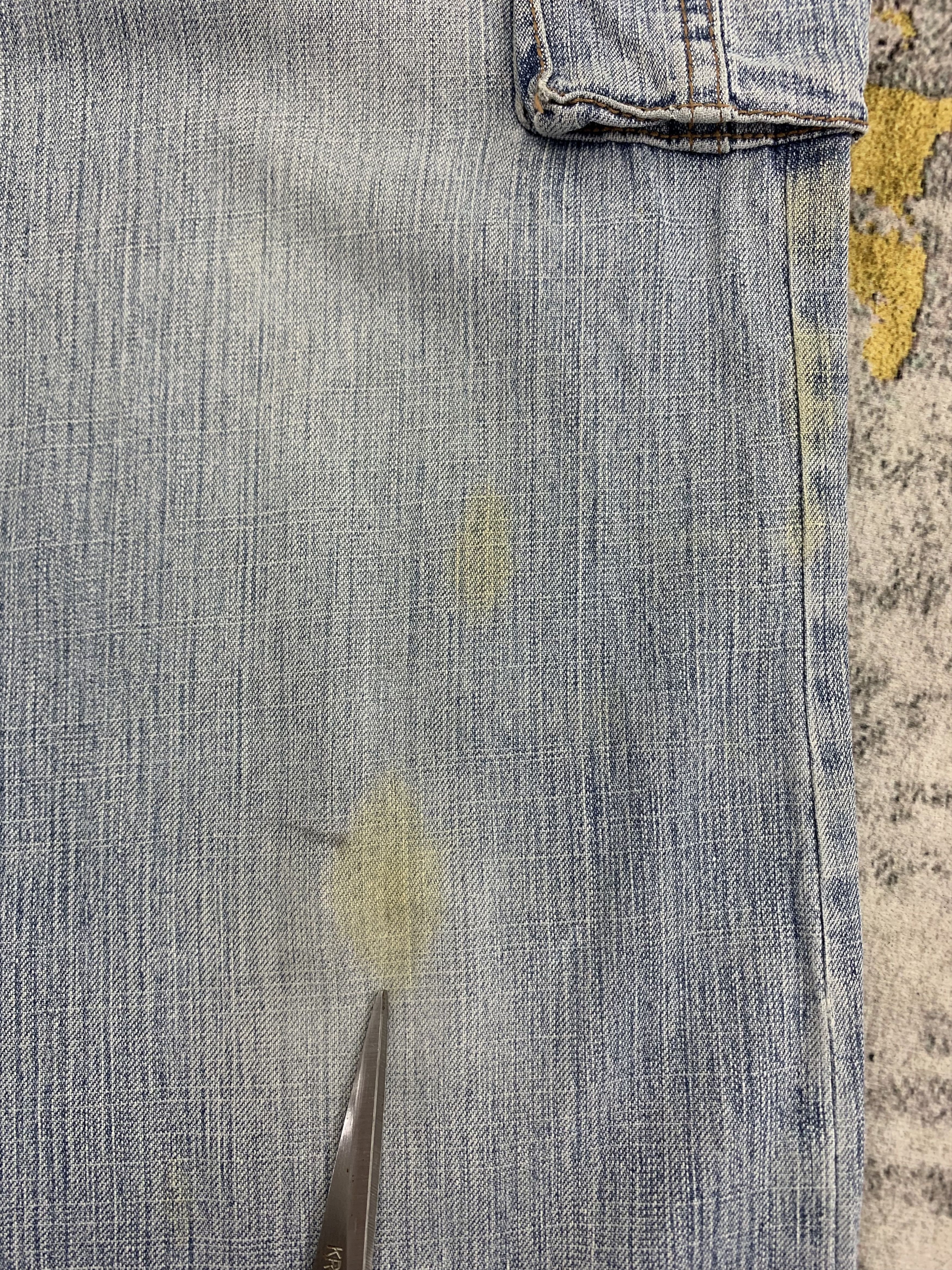 Japanese Brand Japanese Brand Bush Pants Flared Denim 26x33 Ripped Faded Size 26" / US 2 / IT 38 - 6 Thumbnail