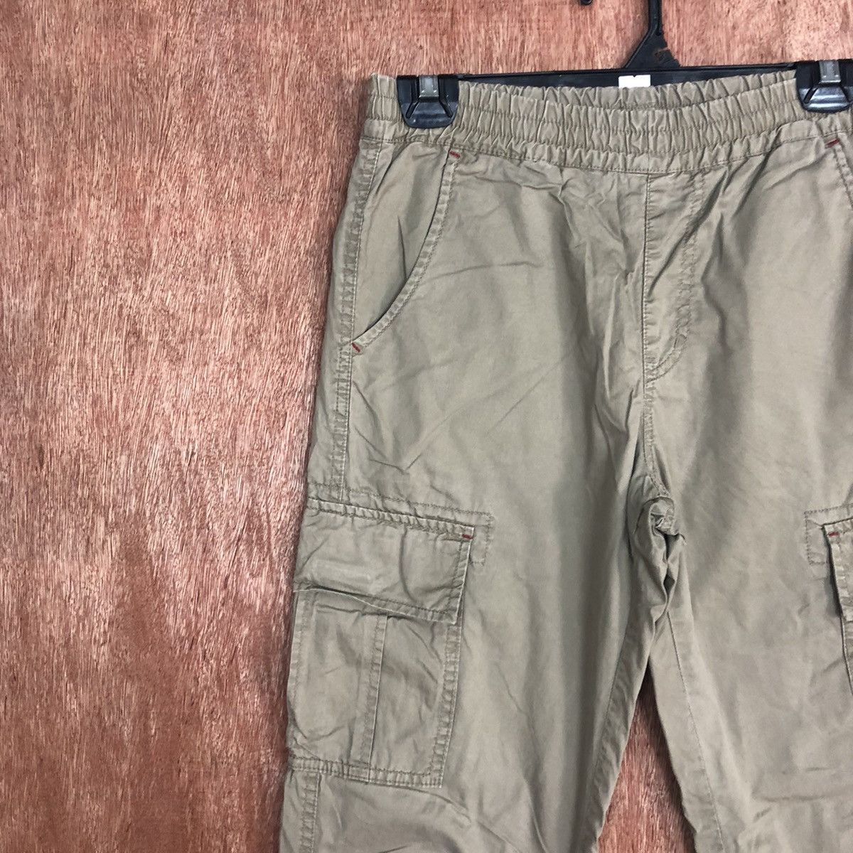 Japanese Brand DLL Uniqlo Brown Multipocket Cargo Pants #2106 Size US 27 - 6 Thumbnail