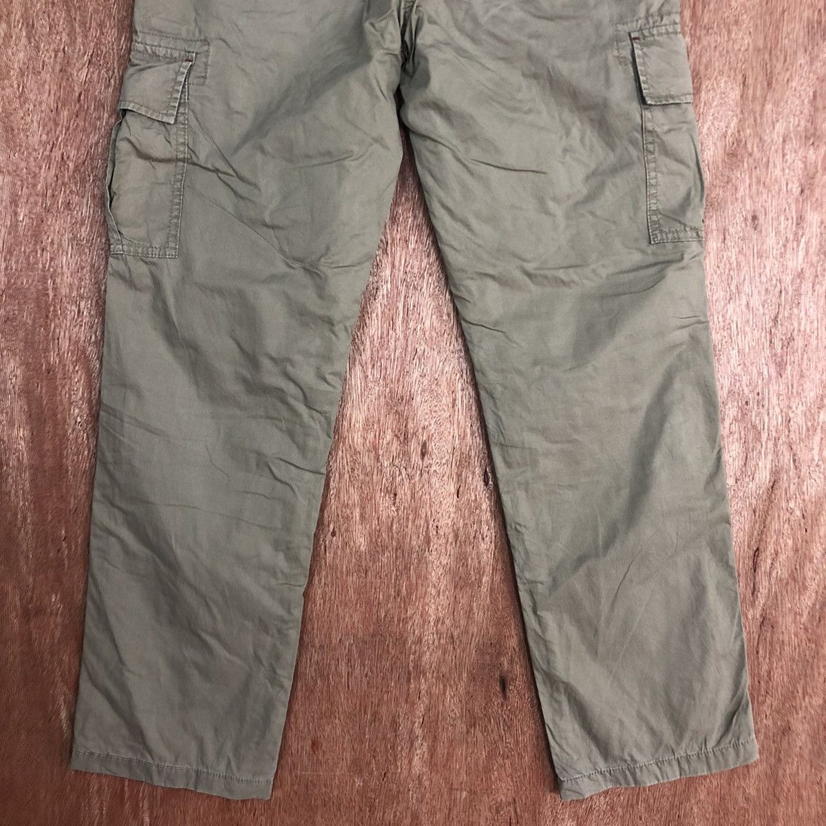 Japanese Brand DLL Uniqlo Brown Multipocket Cargo Pants #2106 Size US 27 - 9 Thumbnail