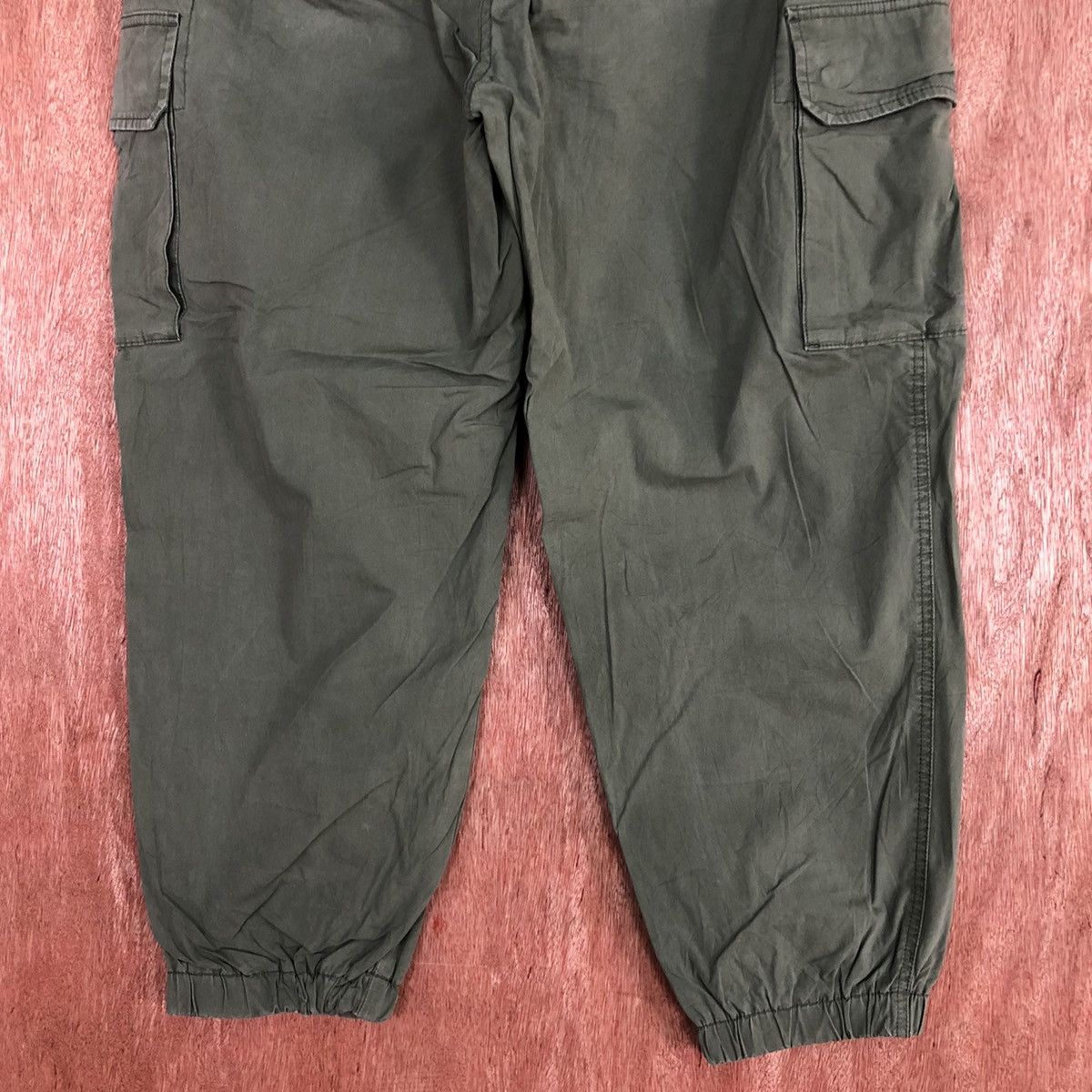 Japanese Brand DLL Uniqlo Green Multipocket Tactical Cargo Pants #c892 Size US 36 / EU 52 - 10 Thumbnail