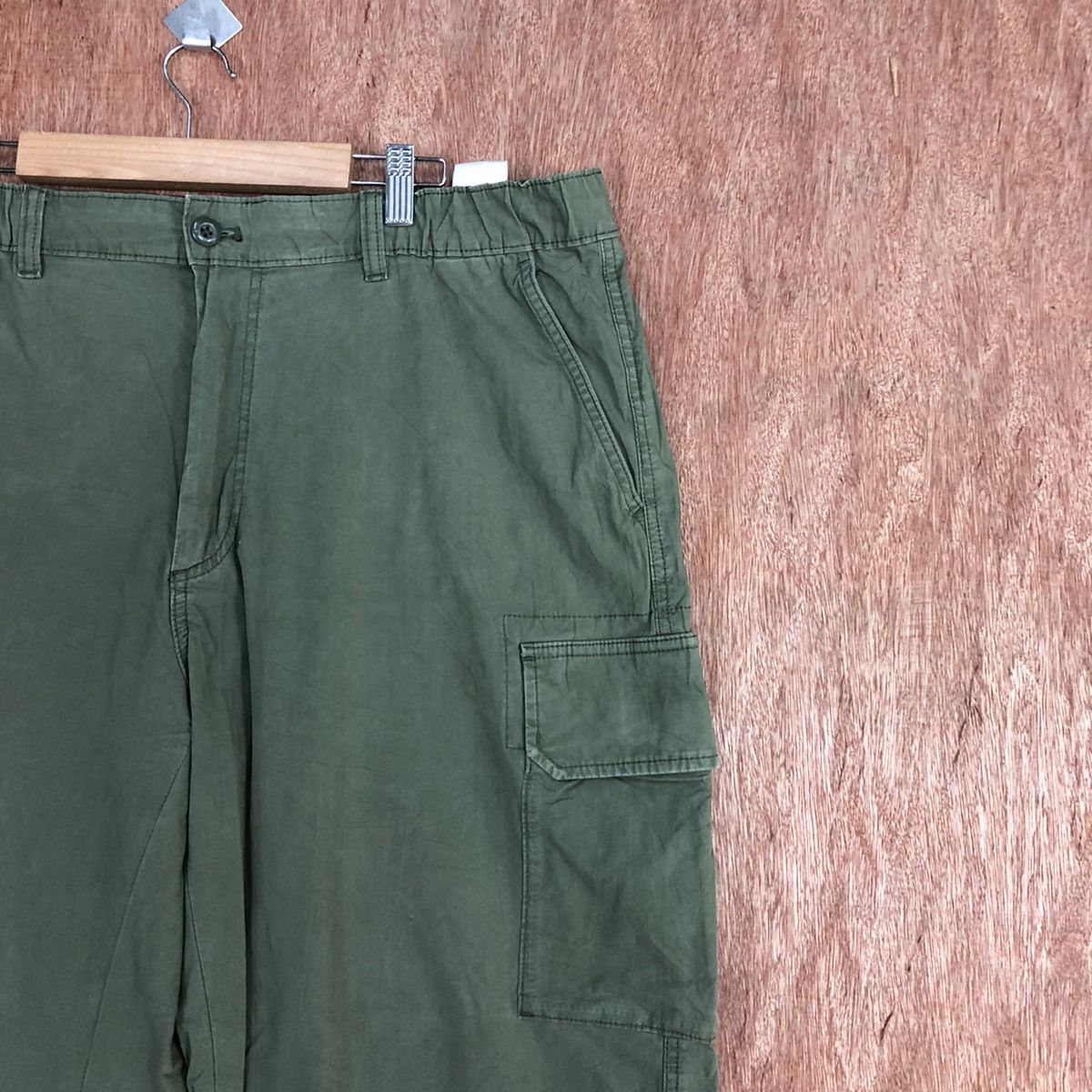 Japanese Brand DLL Uniqlo Green Multipocket Tactical Cargo Pants #c892 Size US 36 / EU 52 - 5 Thumbnail