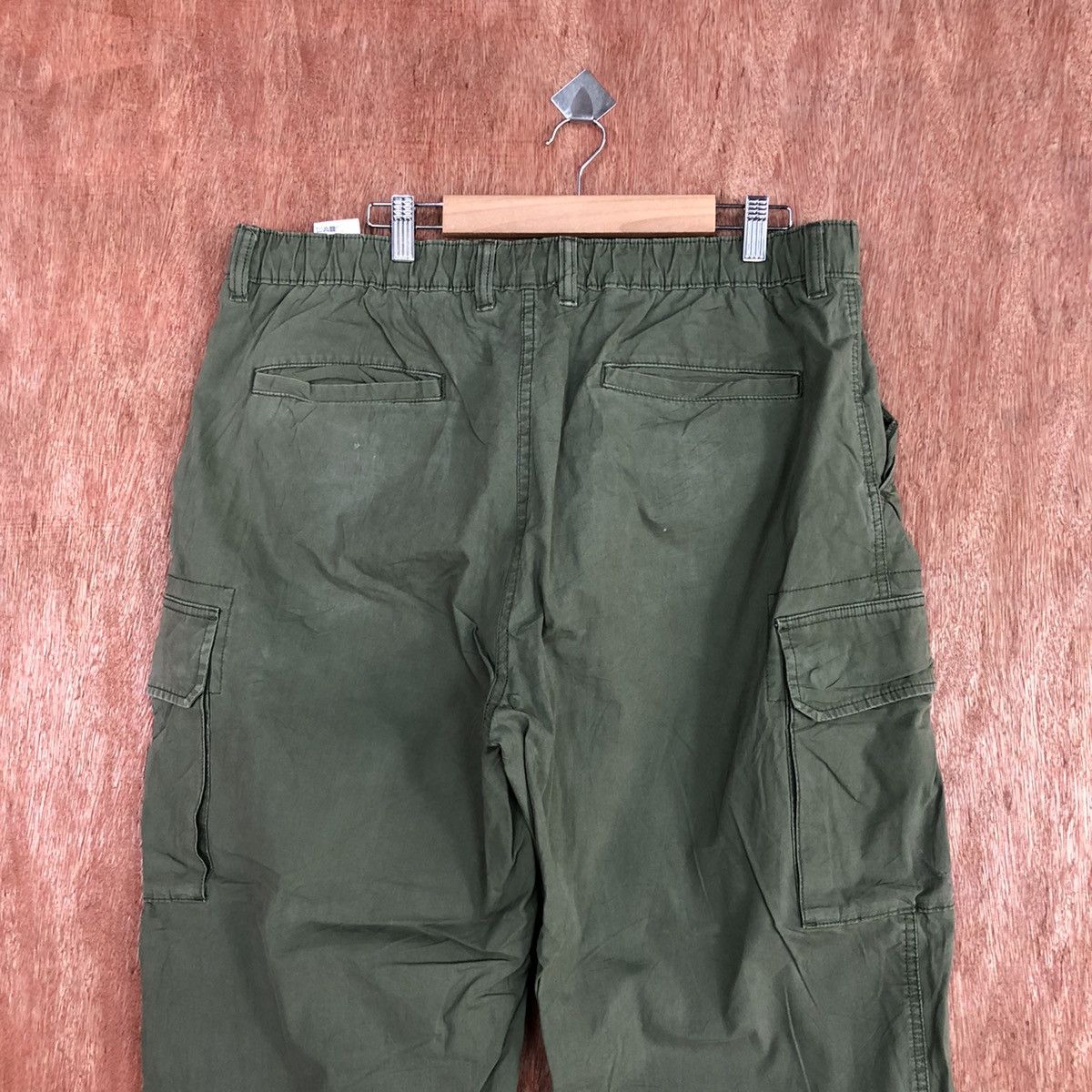 Japanese Brand DLL Uniqlo Green Multipocket Tactical Cargo Pants #c892 Size US 36 / EU 52 - 9 Thumbnail