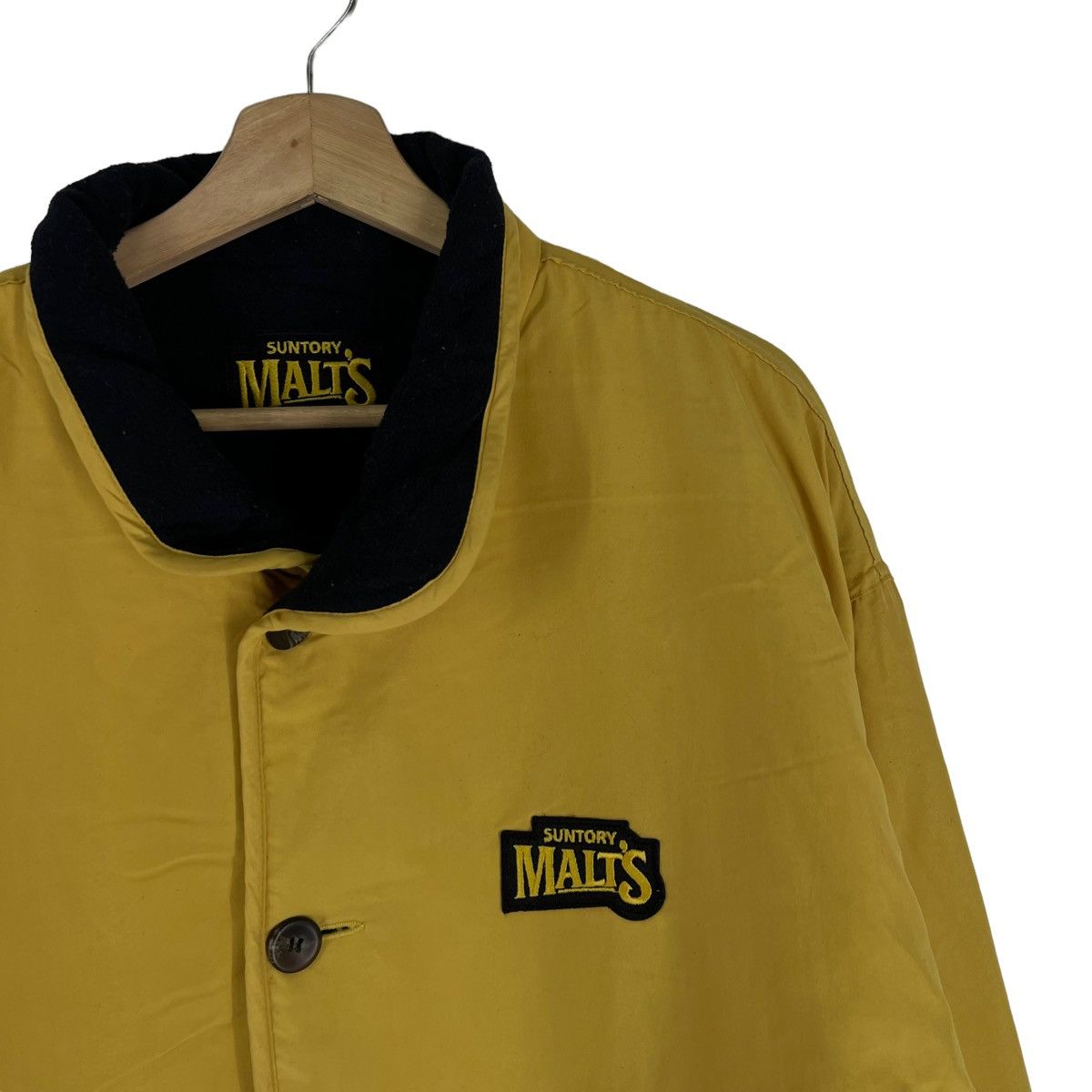 Japanese Brand VINTAGE REVERSIBLE JACKET SUNTORY MALTS WORK JACKET Size US M / EU 48-50 / 2 - 4 Thumbnail