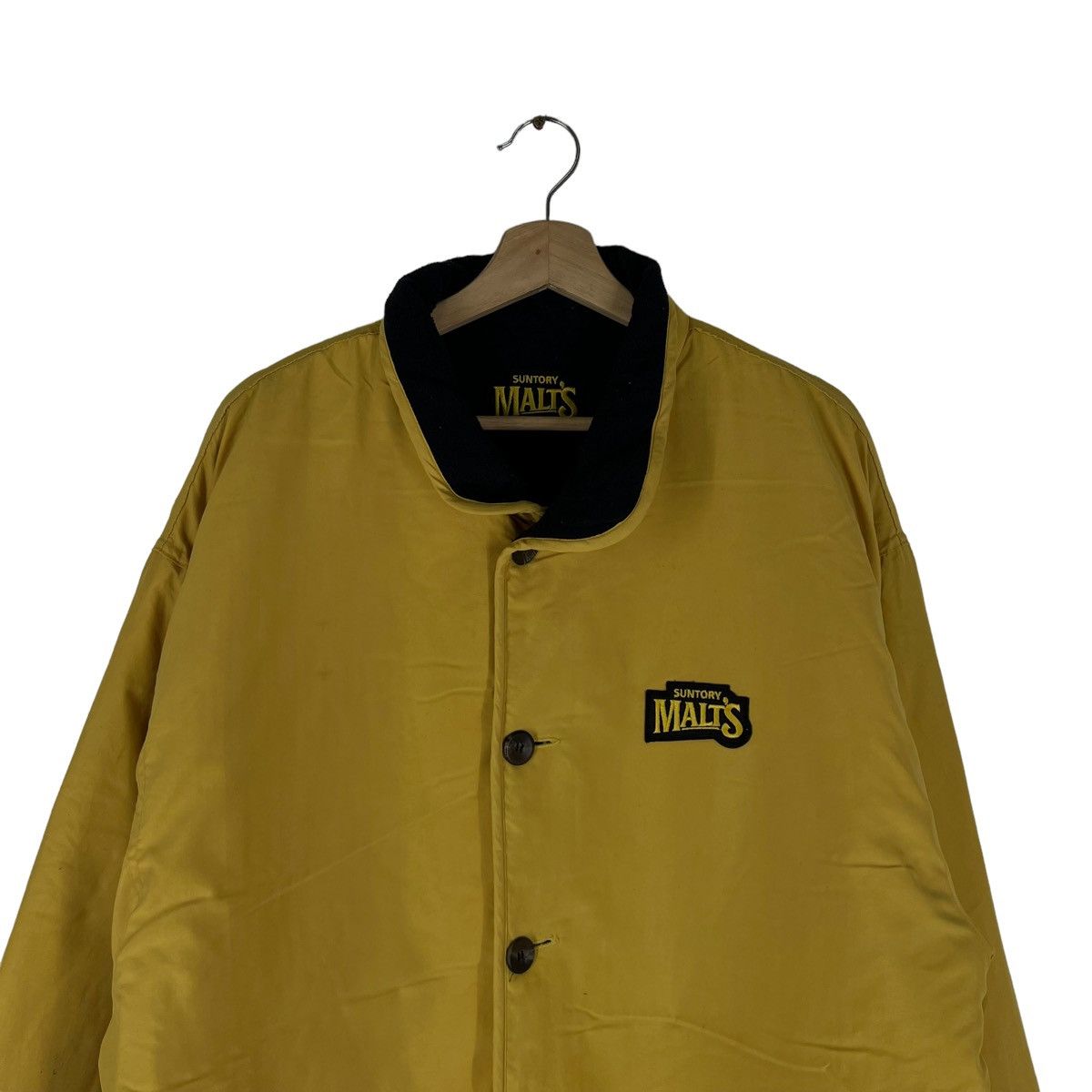 Japanese Brand VINTAGE REVERSIBLE JACKET SUNTORY MALTS WORK JACKET Size US M / EU 48-50 / 2 - 3 Thumbnail