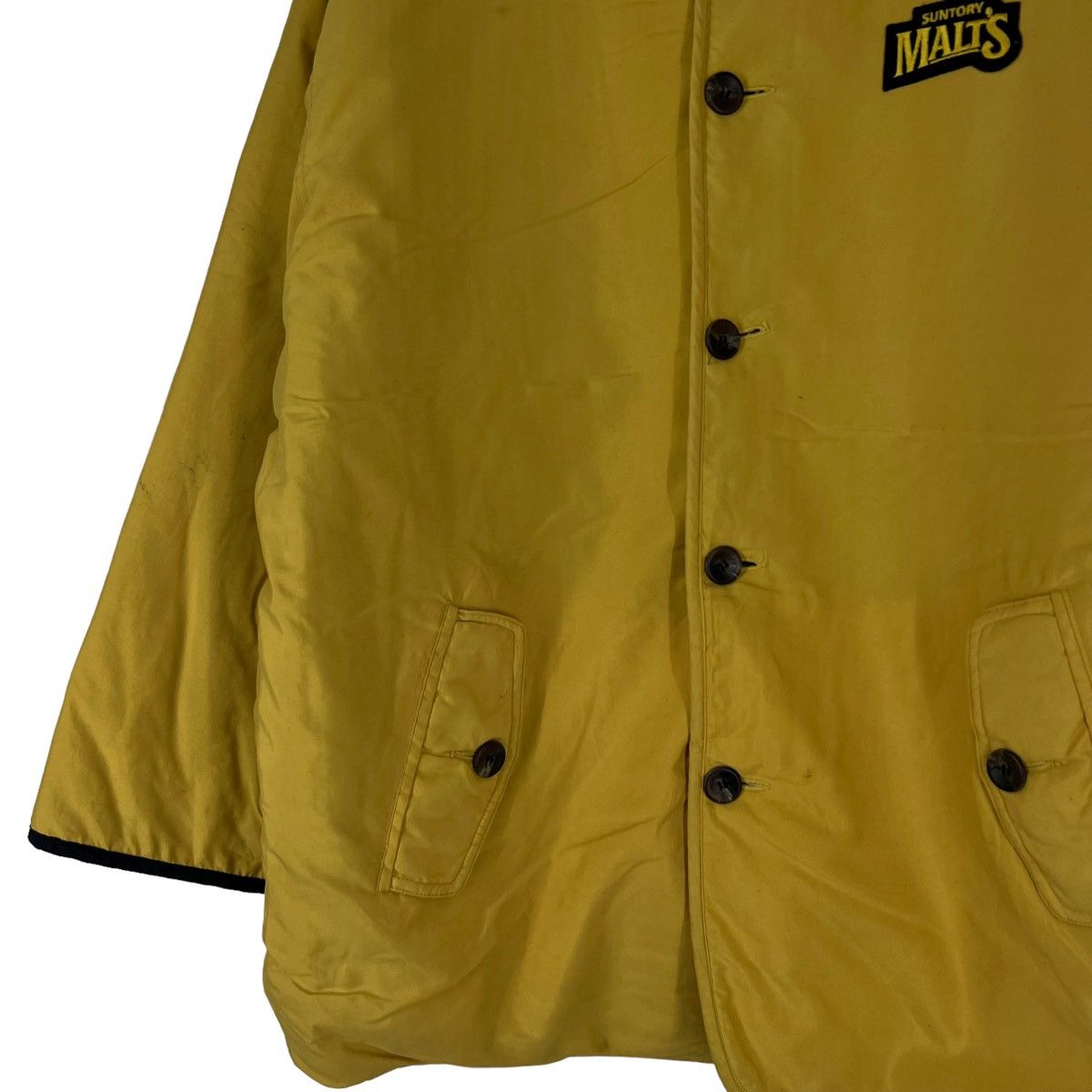 Japanese Brand VINTAGE REVERSIBLE JACKET SUNTORY MALTS WORK JACKET Size US M / EU 48-50 / 2 - 5 Thumbnail