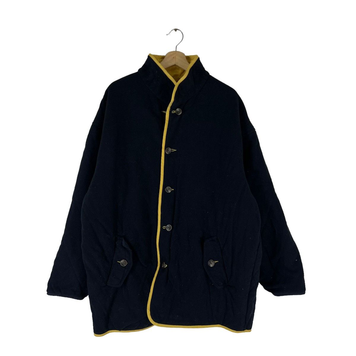Japanese Brand VINTAGE REVERSIBLE JACKET SUNTORY MALTS WORK JACKET Size US M / EU 48-50 / 2 - 2 Thumbnail
