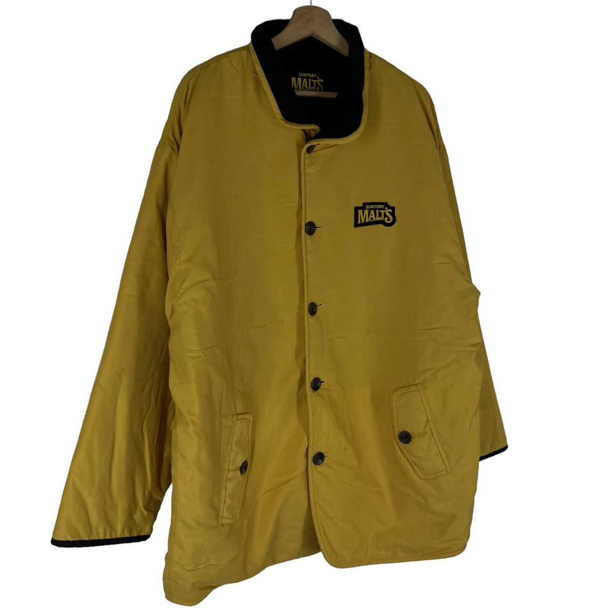 Japanese Brand VINTAGE REVERSIBLE JACKET SUNTORY MALTS WORK JACKET Size US M / EU 48-50 / 2 - 6 Thumbnail
