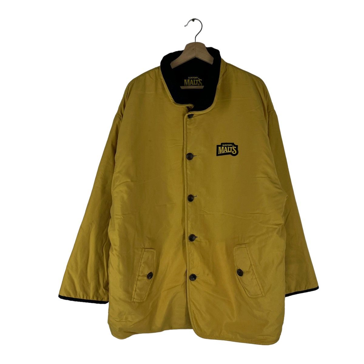 Japanese Brand VINTAGE REVERSIBLE JACKET SUNTORY MALTS WORK JACKET Size US M / EU 48-50 / 2 - 1 Thumbnail