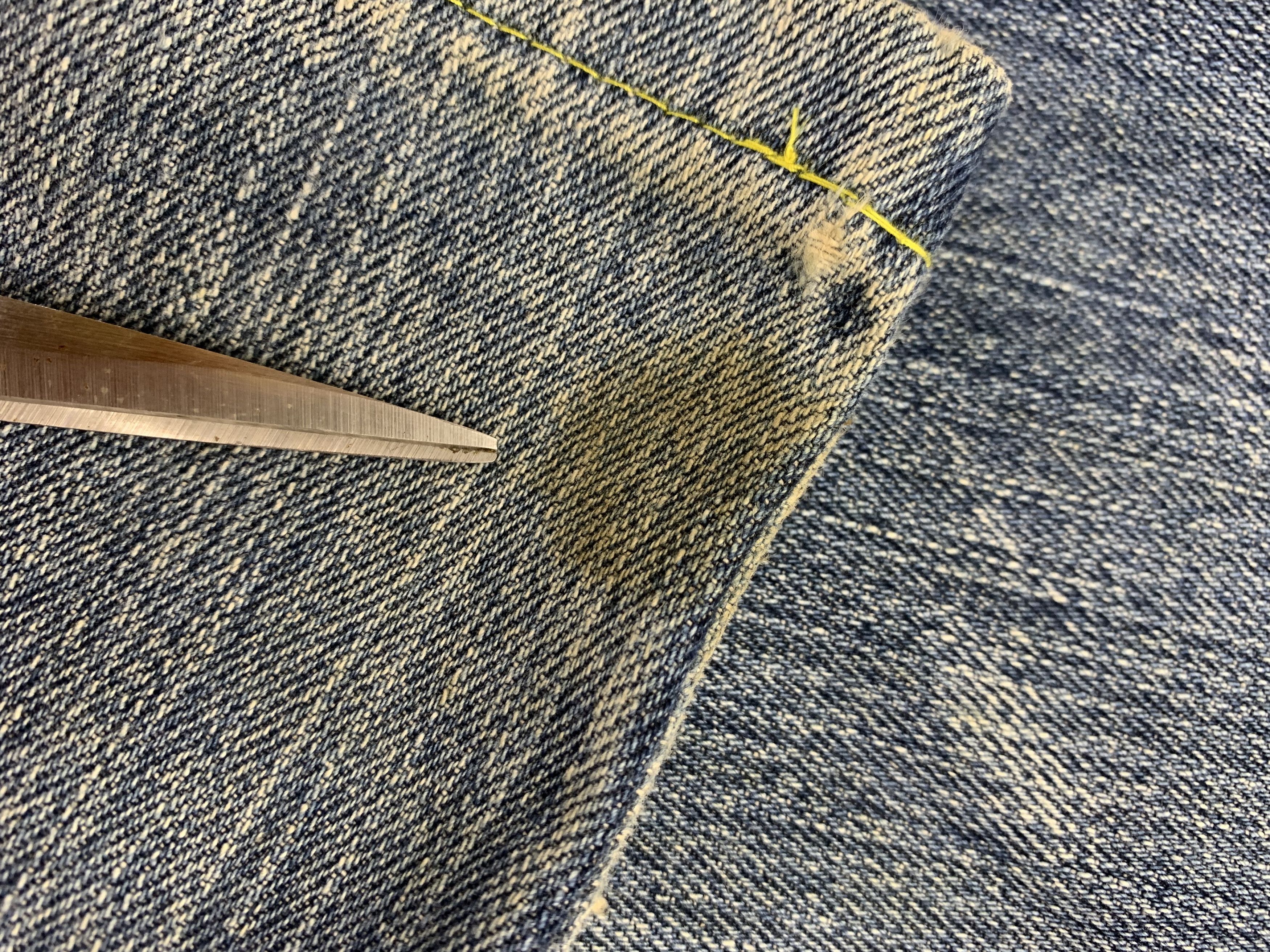 Japanese Brand Japanese Brand Embroidered Denim 39x27 Distressed Dirty Size US 39 - 11 Thumbnail