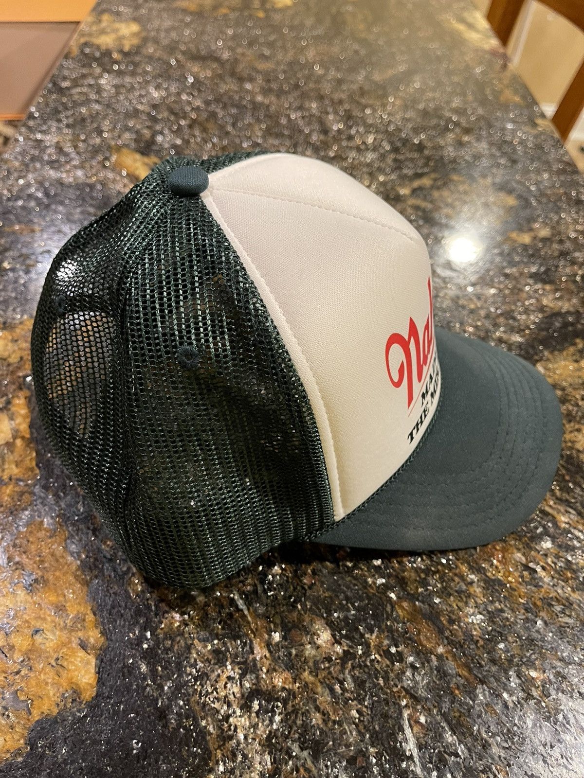 Nahmias Nahmias Miller “The Miracle Way” Foam Green Trucker Hat Size ONE SIZE - 4 Thumbnail