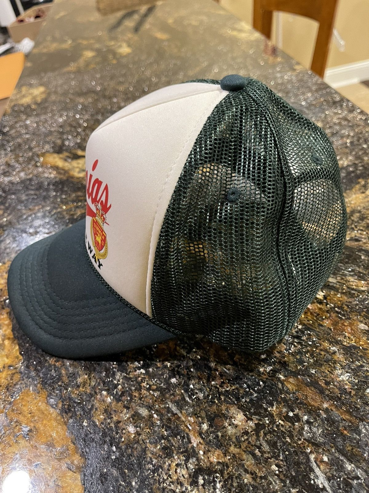 Nahmias Nahmias Miller “The Miracle Way” Foam Green Trucker Hat Size ONE SIZE - 6 Thumbnail