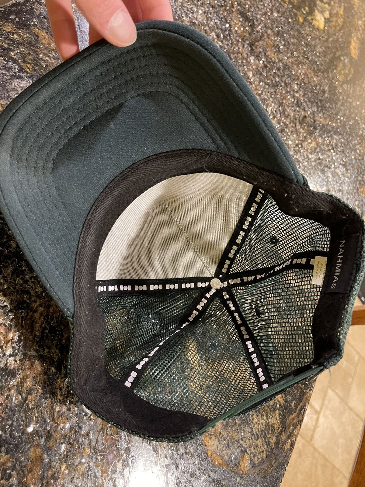 Nahmias Nahmias Miller “The Miracle Way” Foam Green Trucker Hat Size ONE SIZE - 7 Thumbnail