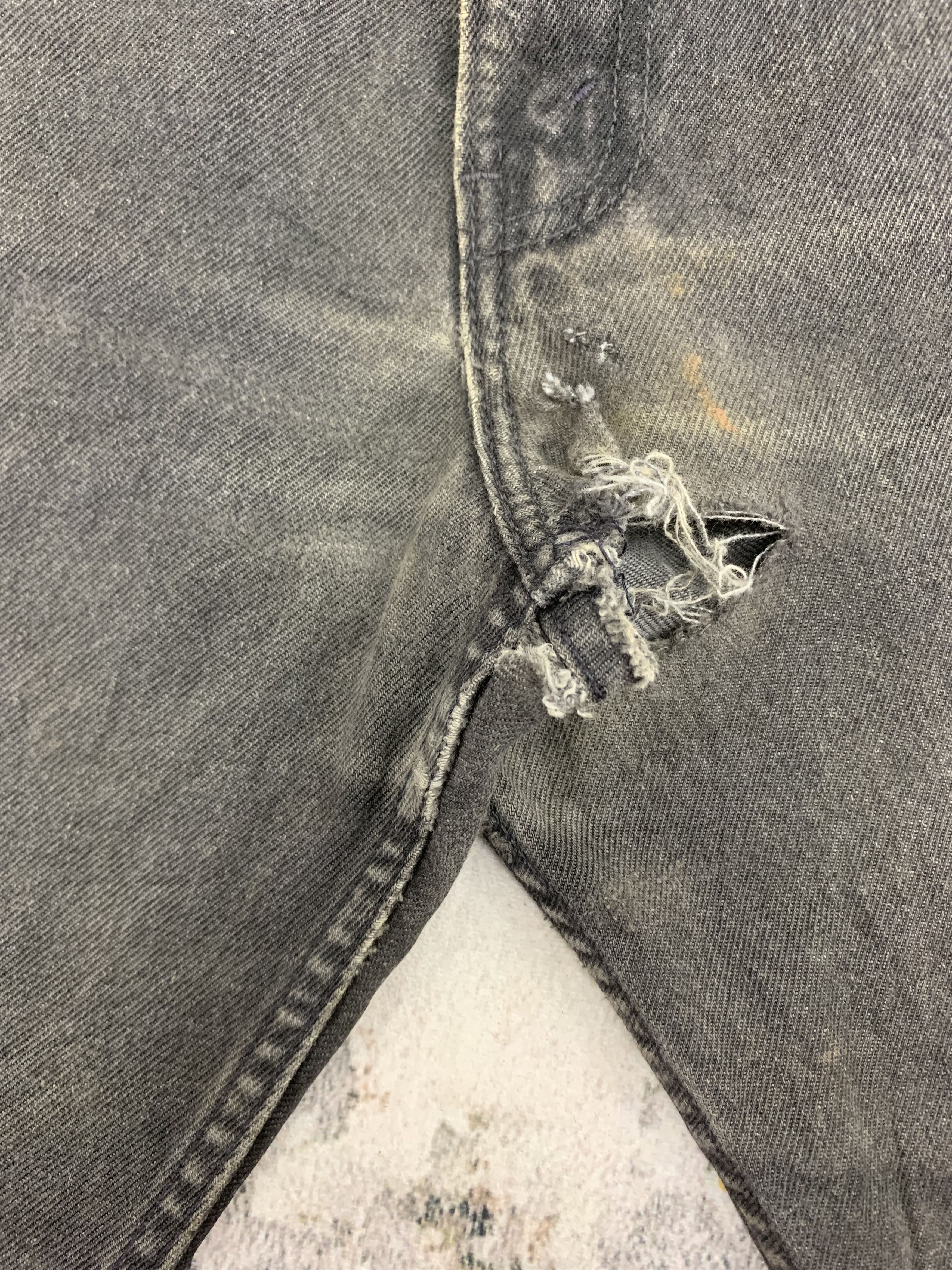 Levi's Vintage Levi's 512 Denim 33x26 Ripped Size US 33 - 9 Thumbnail
