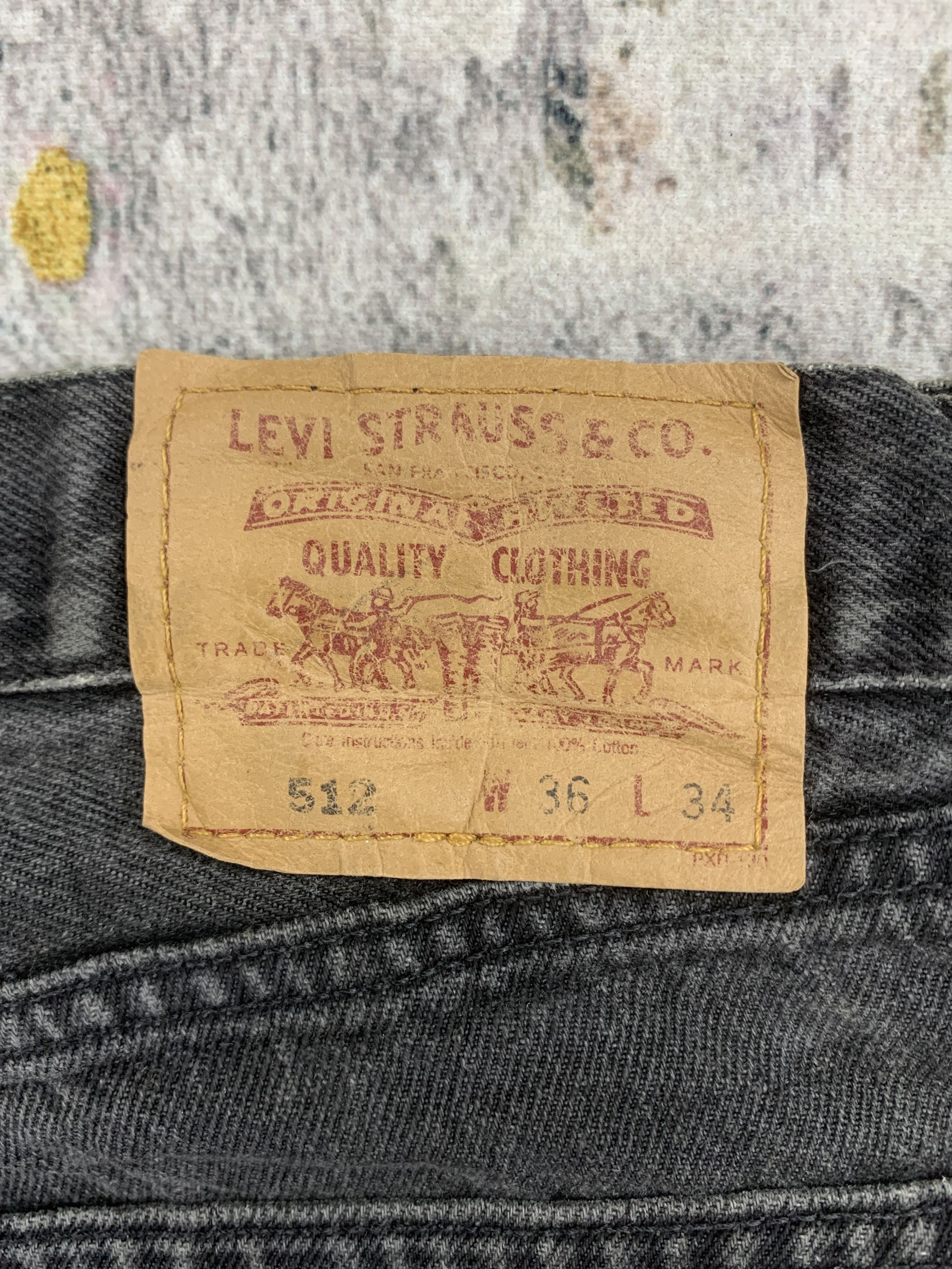 Levi's Vintage Levi's 512 Denim 33x26 Ripped Size US 33 - 6 Thumbnail
