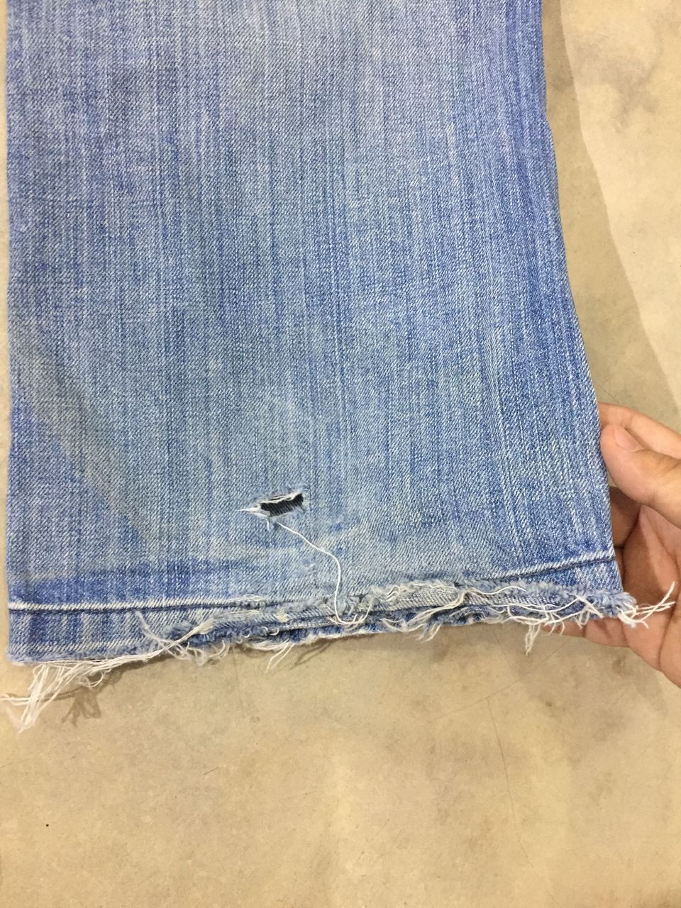 Diesel Diesel Lemmen 008EW Italy Distressed Jeans W33 L42.5 Size US 33 - 20 Thumbnail