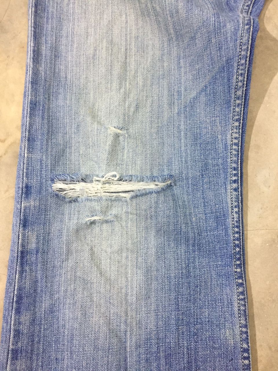 Diesel Diesel Lemmen 008EW Italy Distressed Jeans W33 L42.5 Size US 33 - 7 Thumbnail