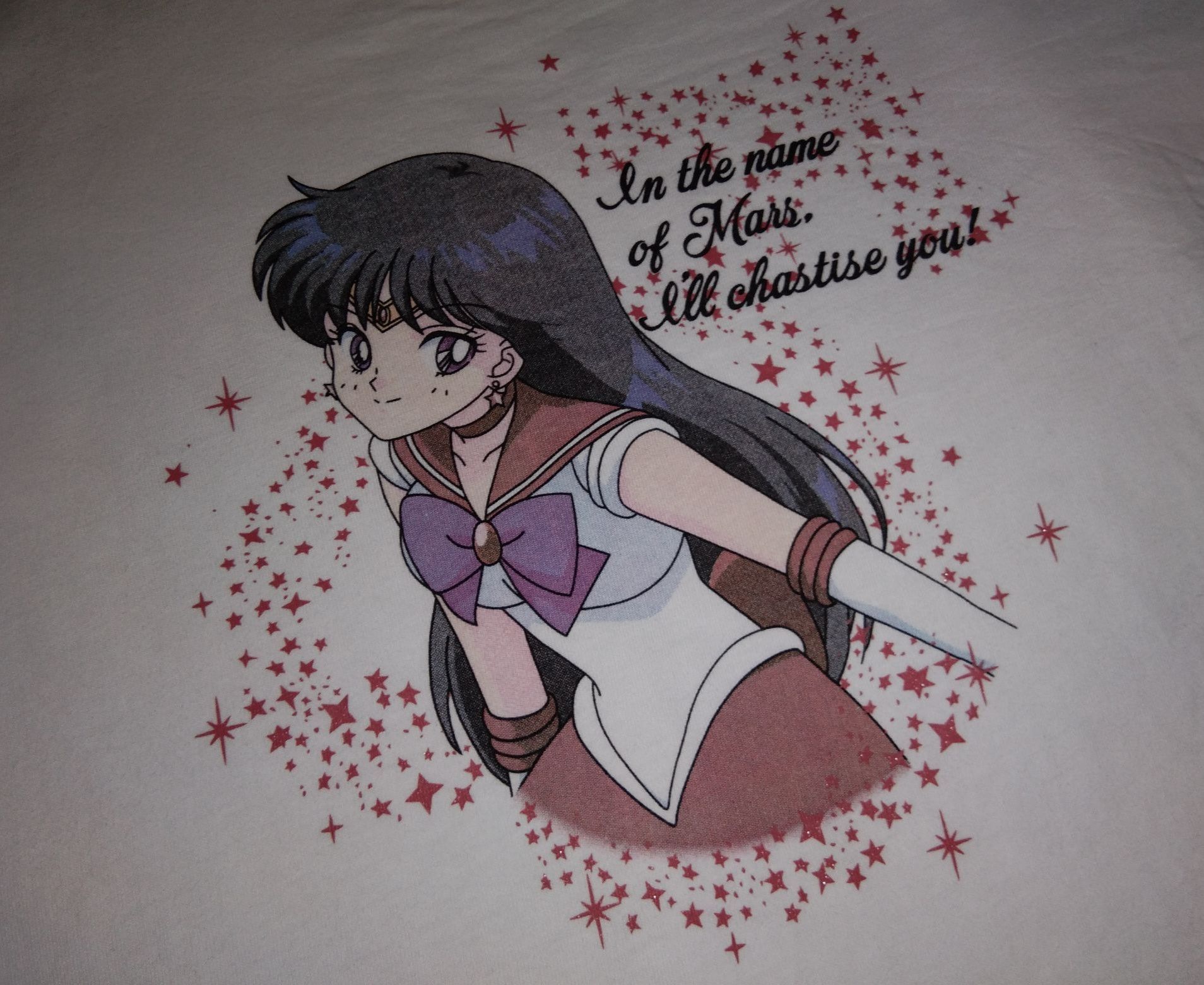 Japanese Brand Sailor Moon Mars tshirt anime Size M / US 6-8 / IT 42-44 - 1 Thumbnail