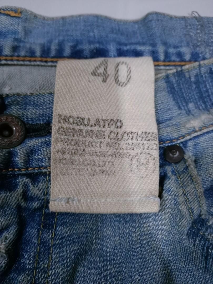 Designer × Japanese Brand Japanese brand Hosu reconstruction seldvedge denim Size US 36 / EU 52 - 7 Thumbnail